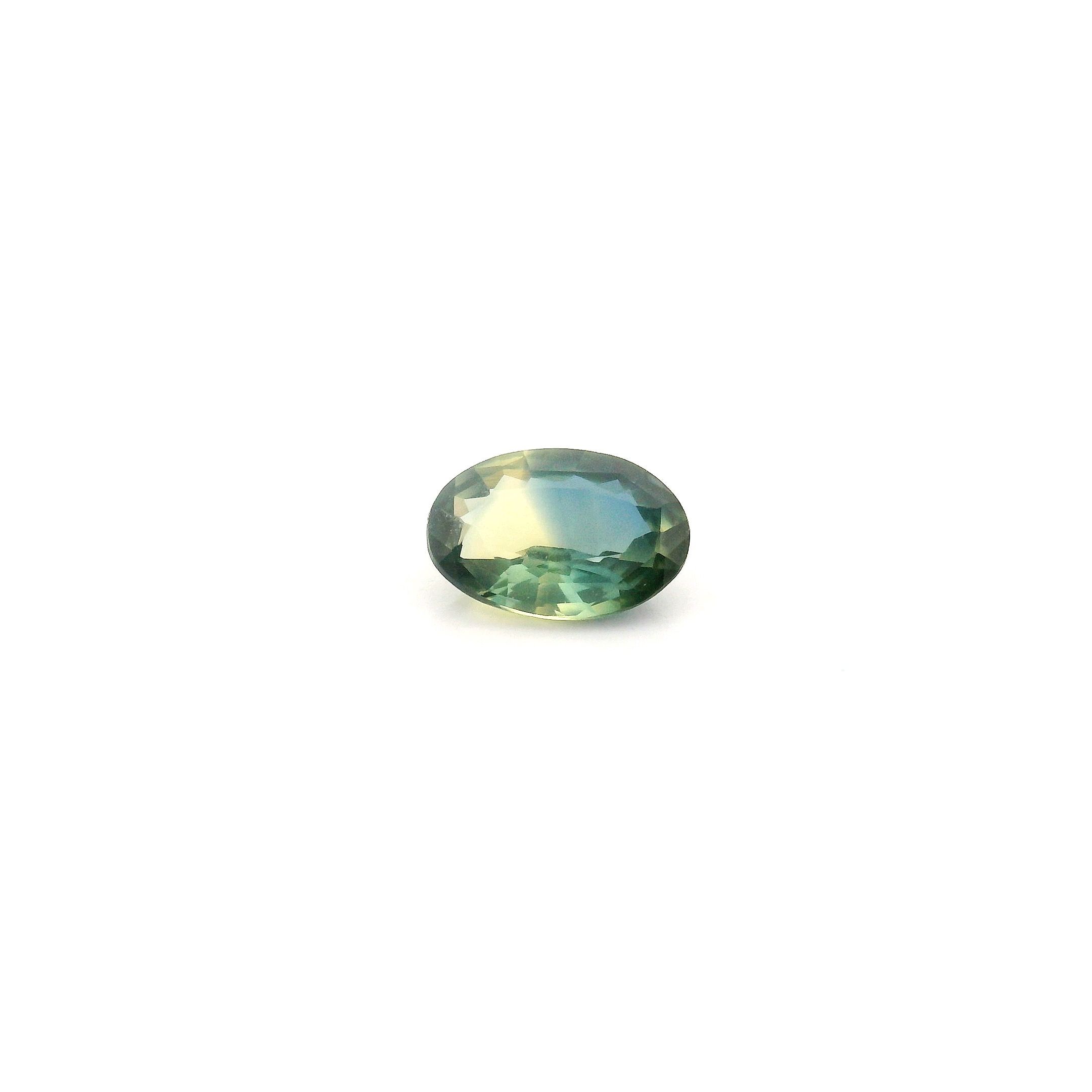 0.46 ct Oval Green Natural Sapphire