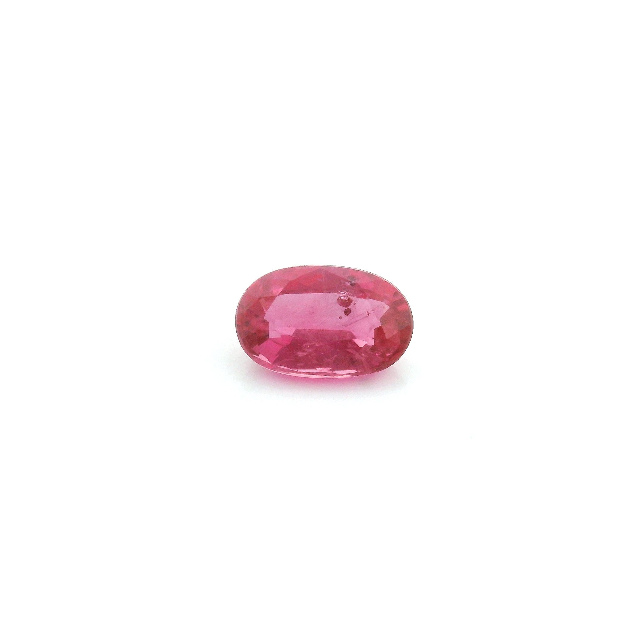 0.90 ct Oval Red Natural Ruby