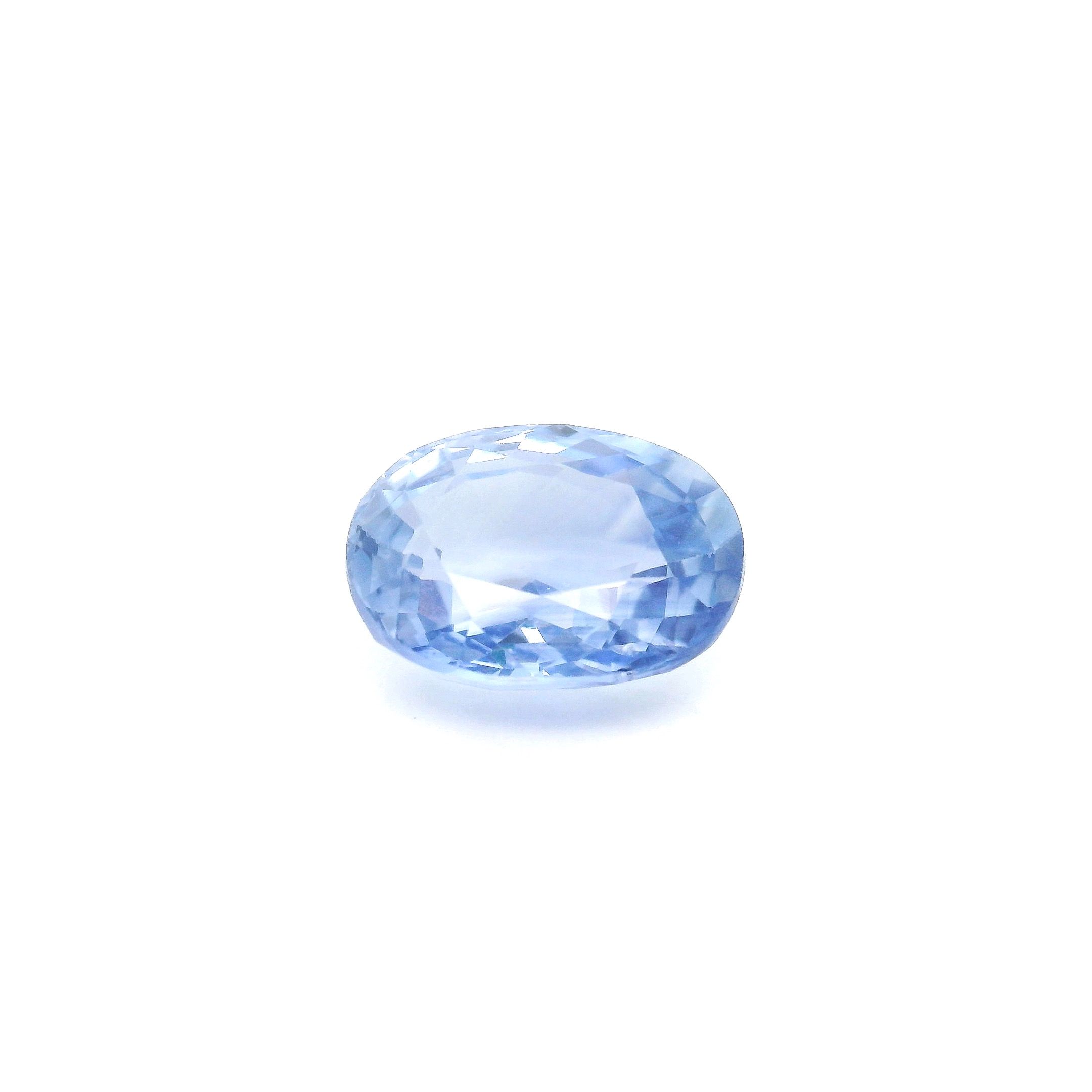 2.55 ct Oval Blue Natural Sapphire