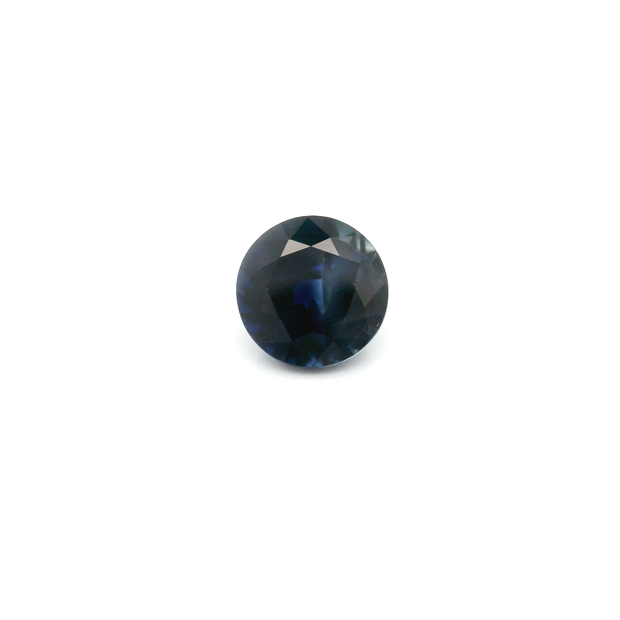 1.22 ct Round Blue Natural Sapphire
