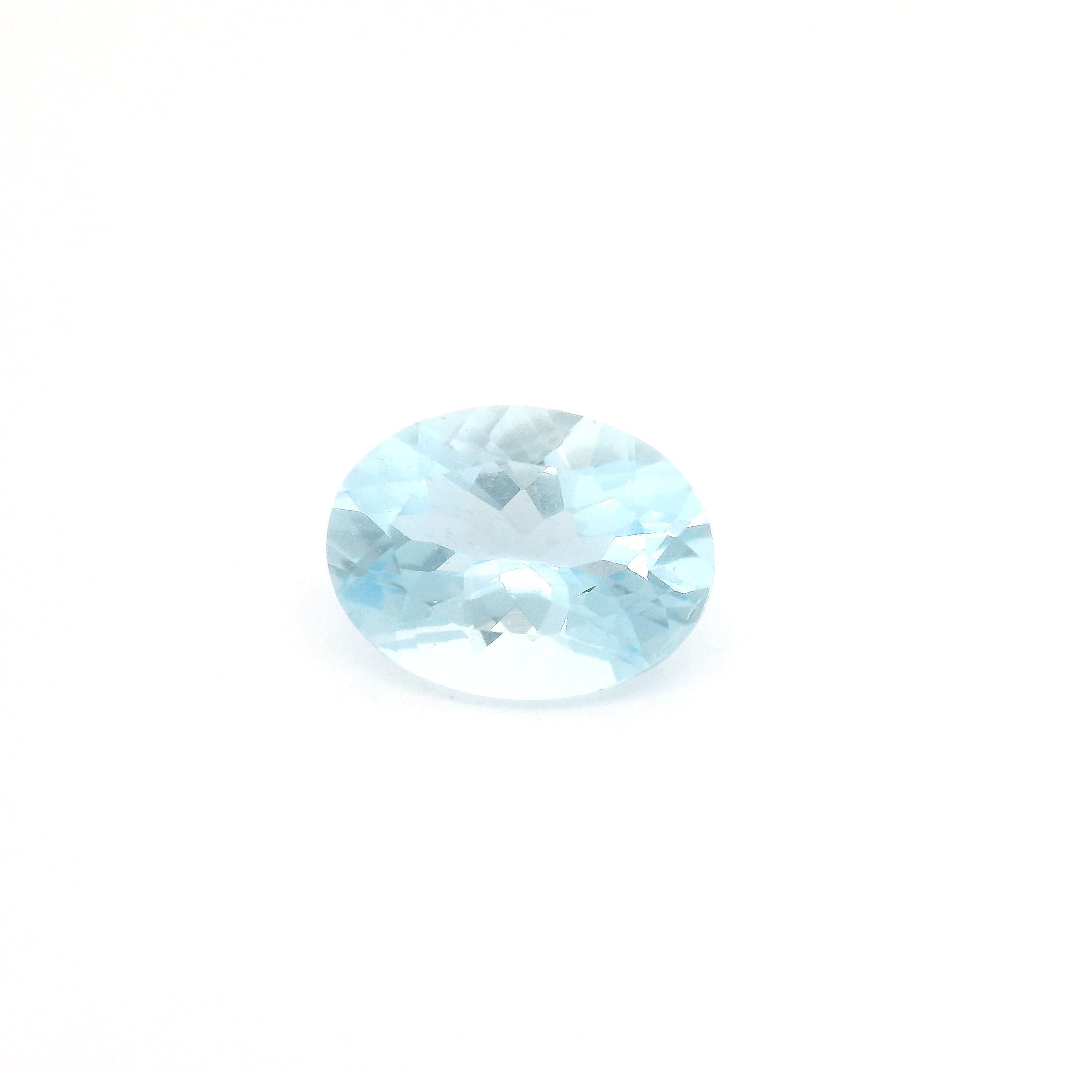 1.51 ct Oval Blue Natural Aquamarine