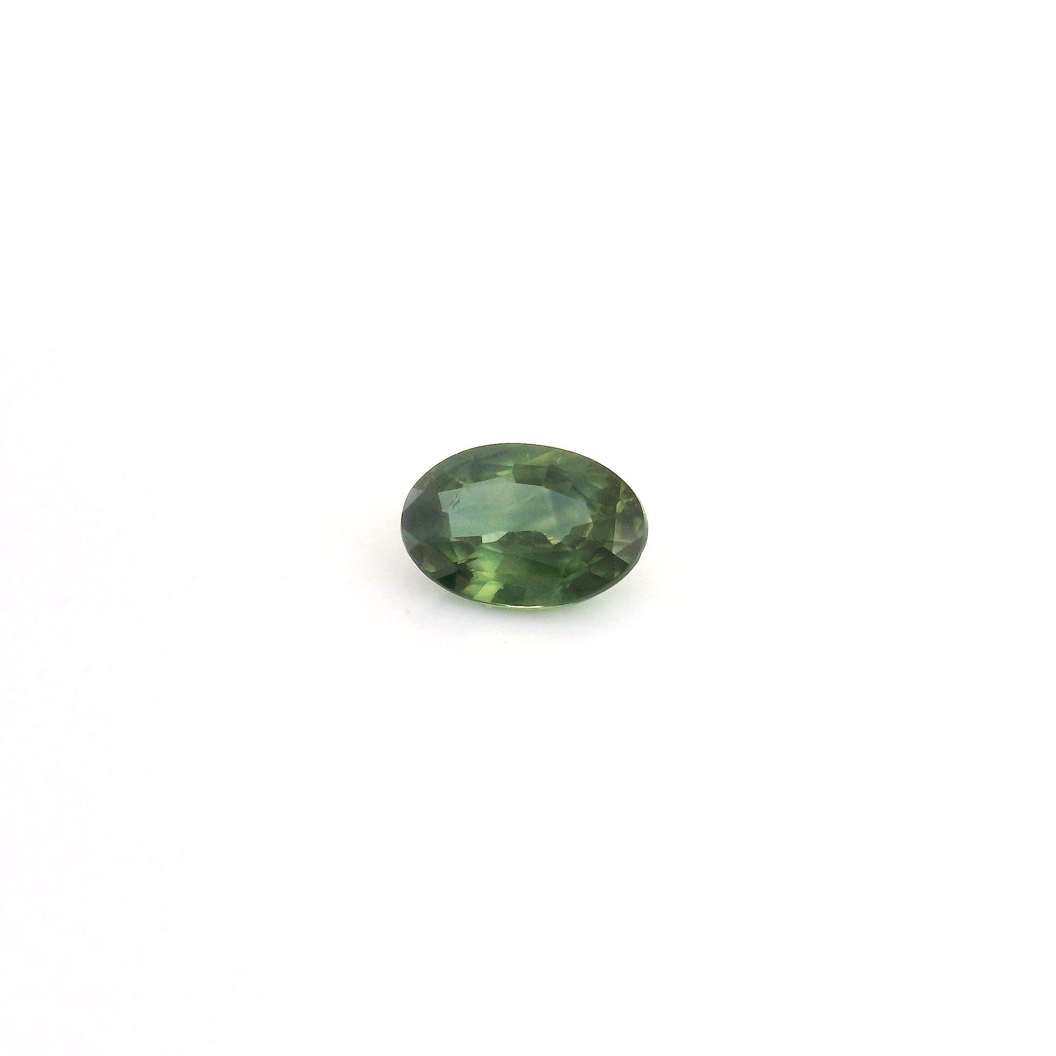 0.47 ct Oval Green Natural Sapphire
