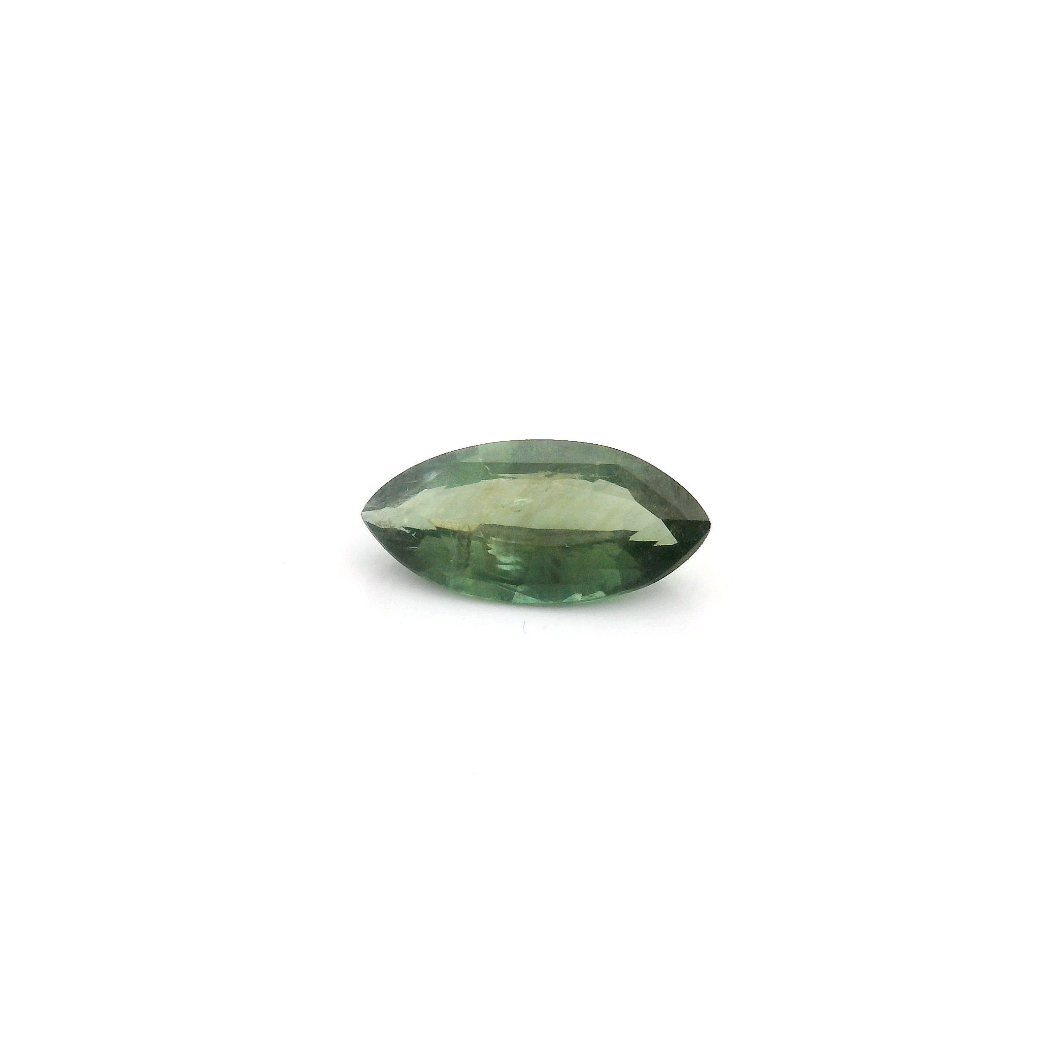 0.70 ct Marquise Green Natural Sapphire