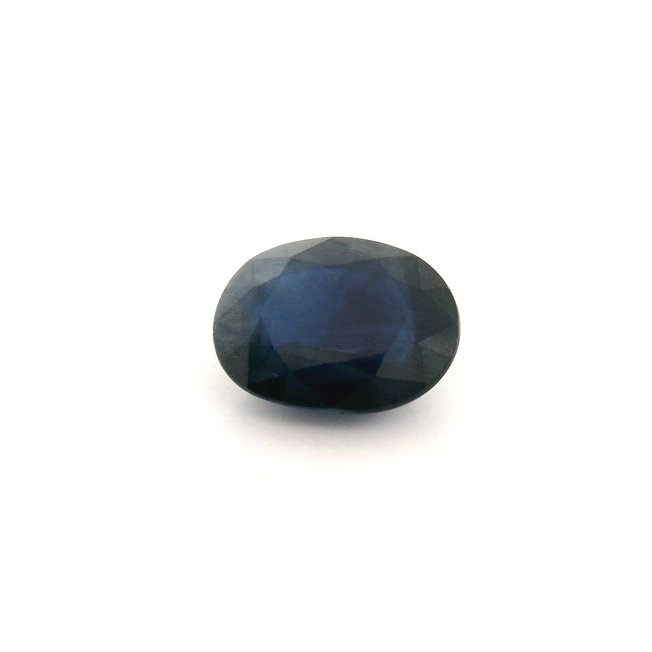 3.01 ct Oval Blue Natural Sapphire