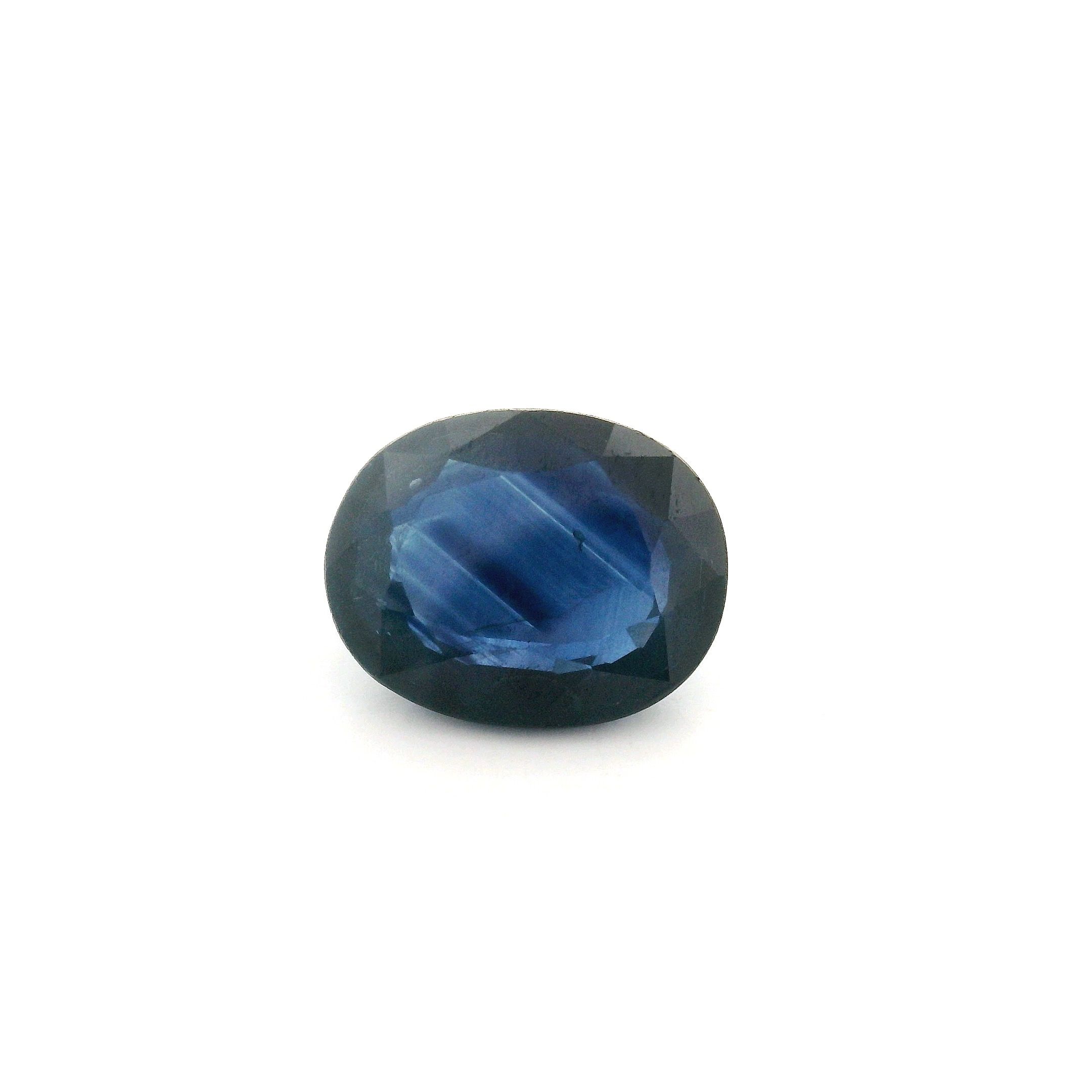 2.97 ct Oval Blue Natural Sapphire