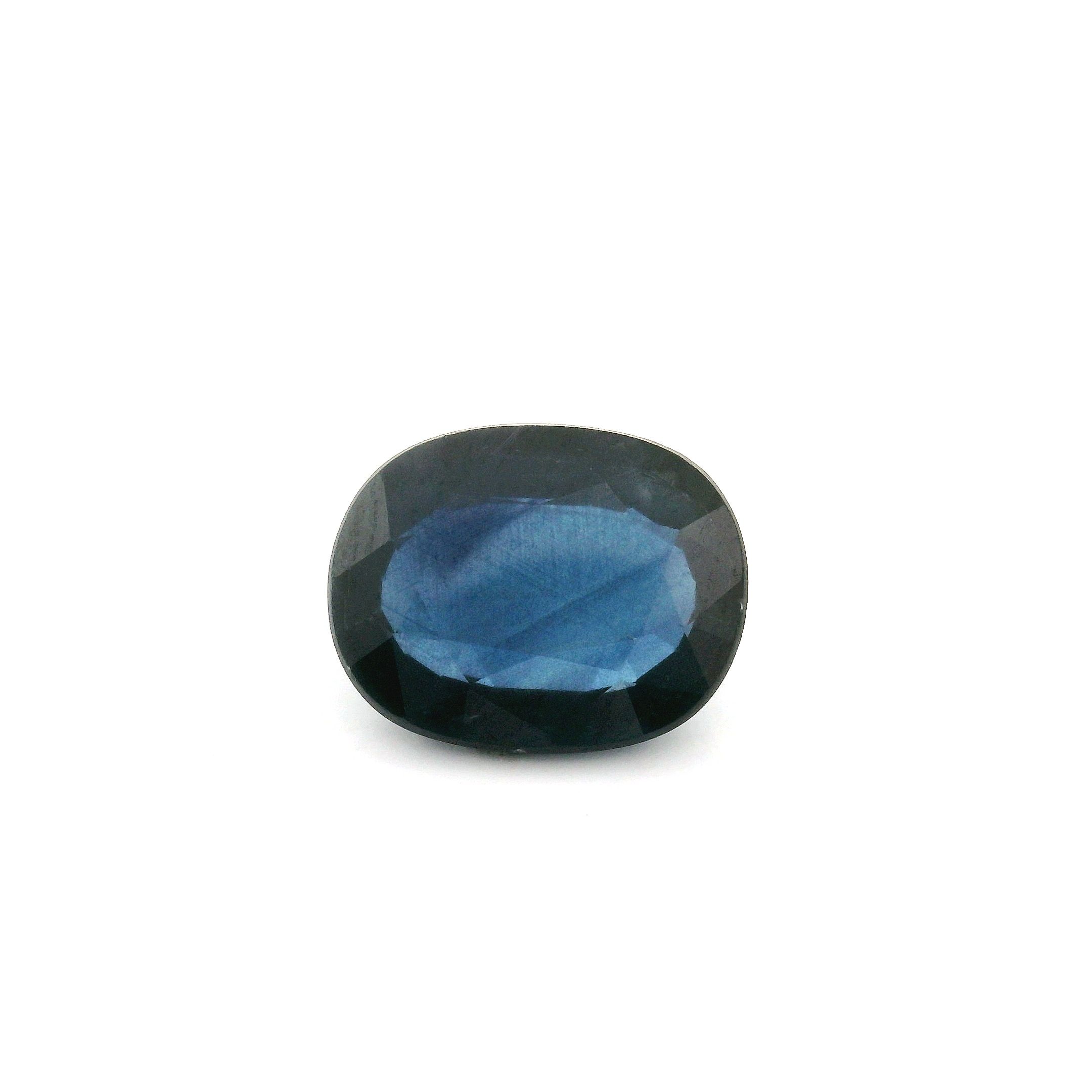 3.26 ct Oval Blue Natural Sapphire