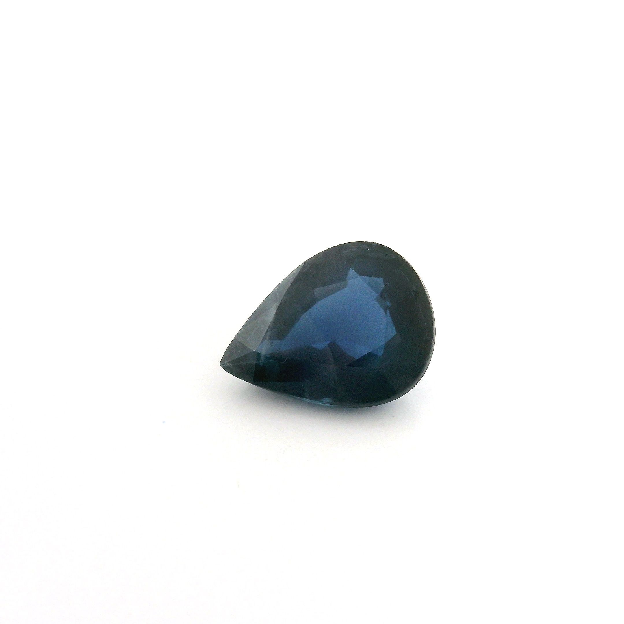 1.88 ct Pear Blue Natural Sapphire