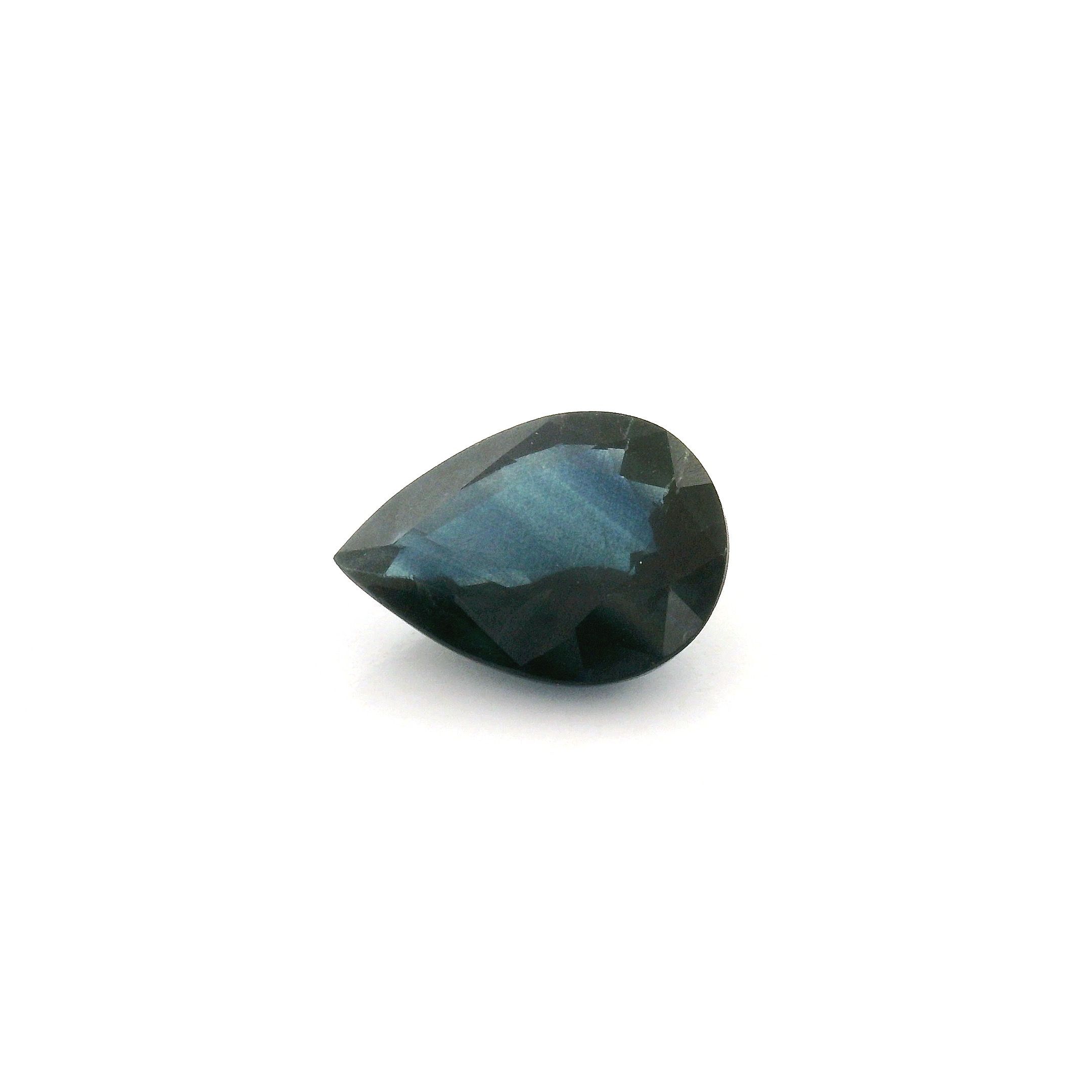 1.81 ct Pear Blue Natural Sapphire