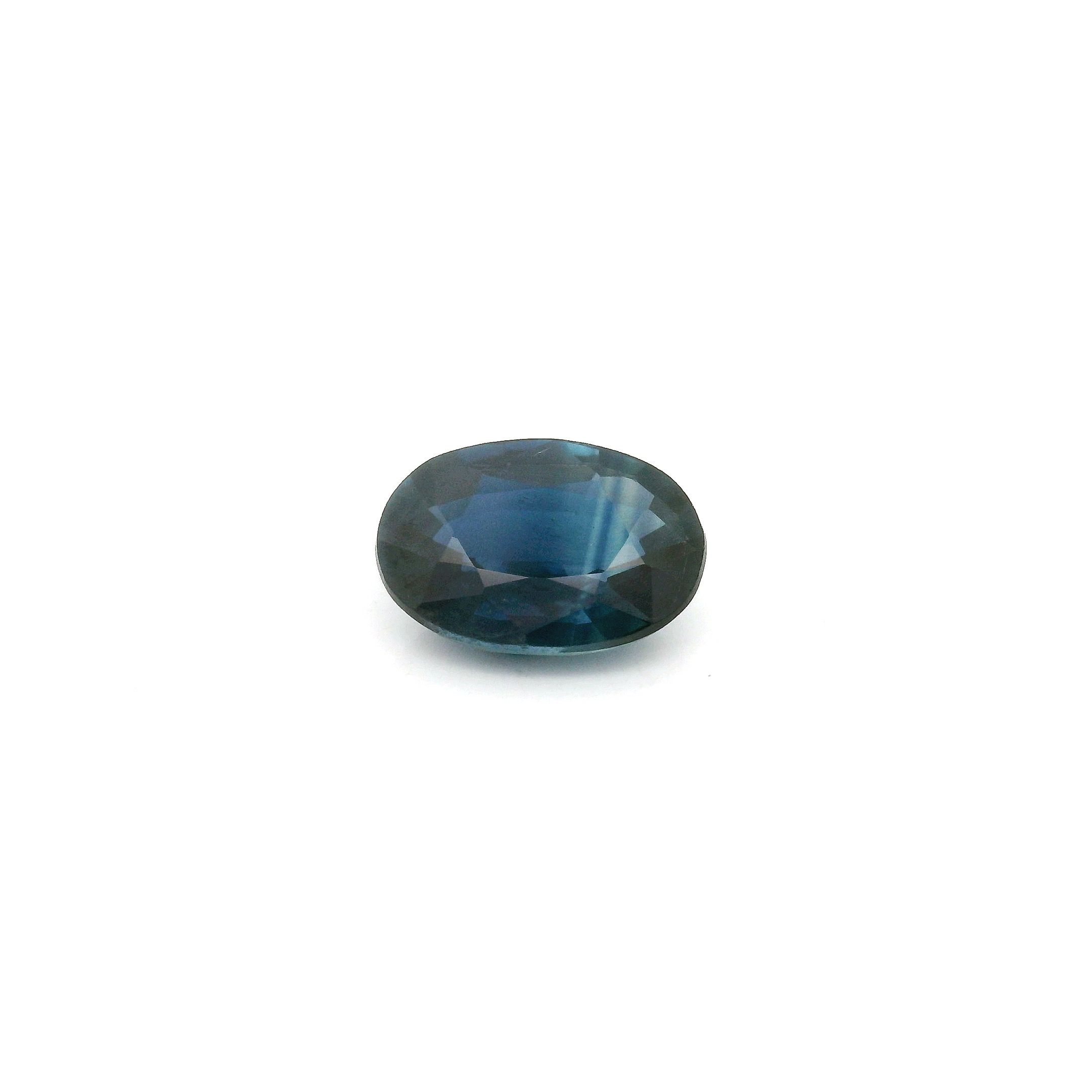 1.25 ct Oval Blue Natural Sapphire