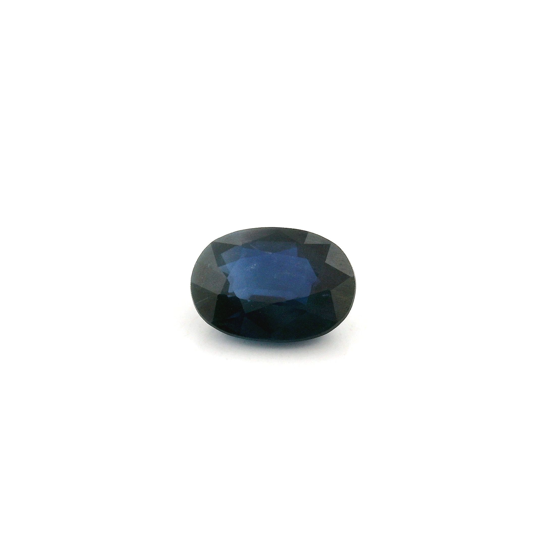 1.26 ct Oval Blue Natural Sapphire