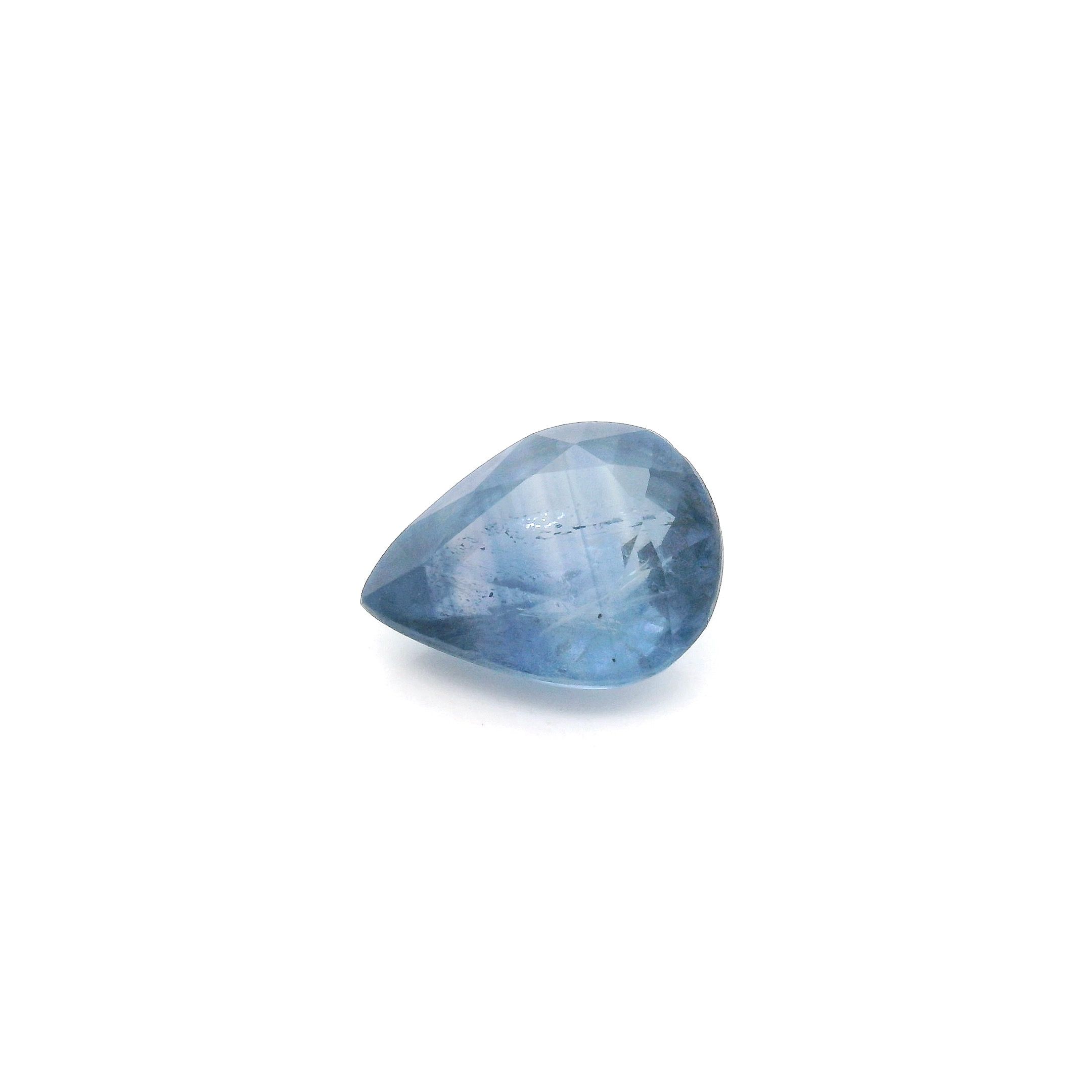 1.99 ct Pear Blue Natural Sapphire