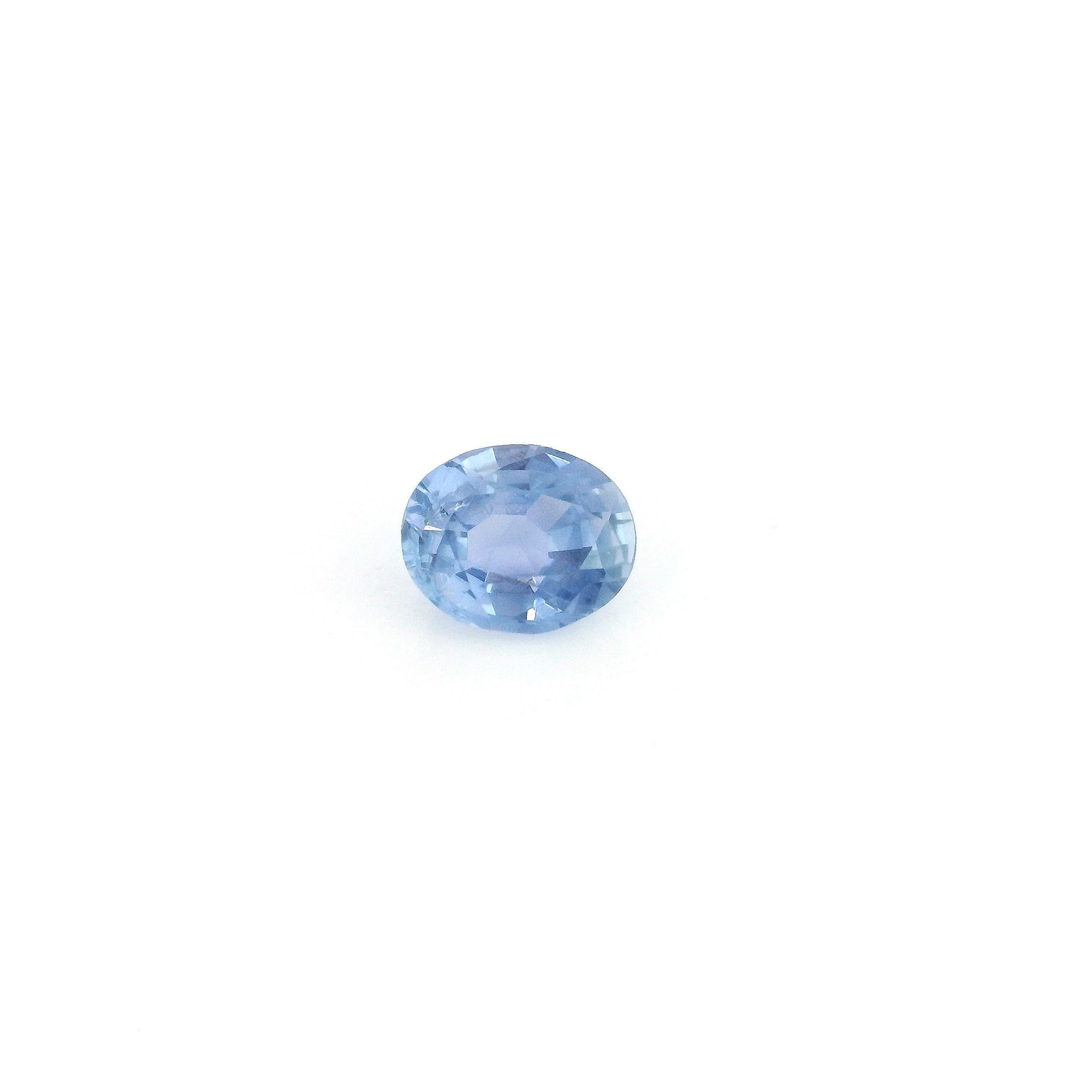 0.63 ct Oval Blue Natural Sapphire