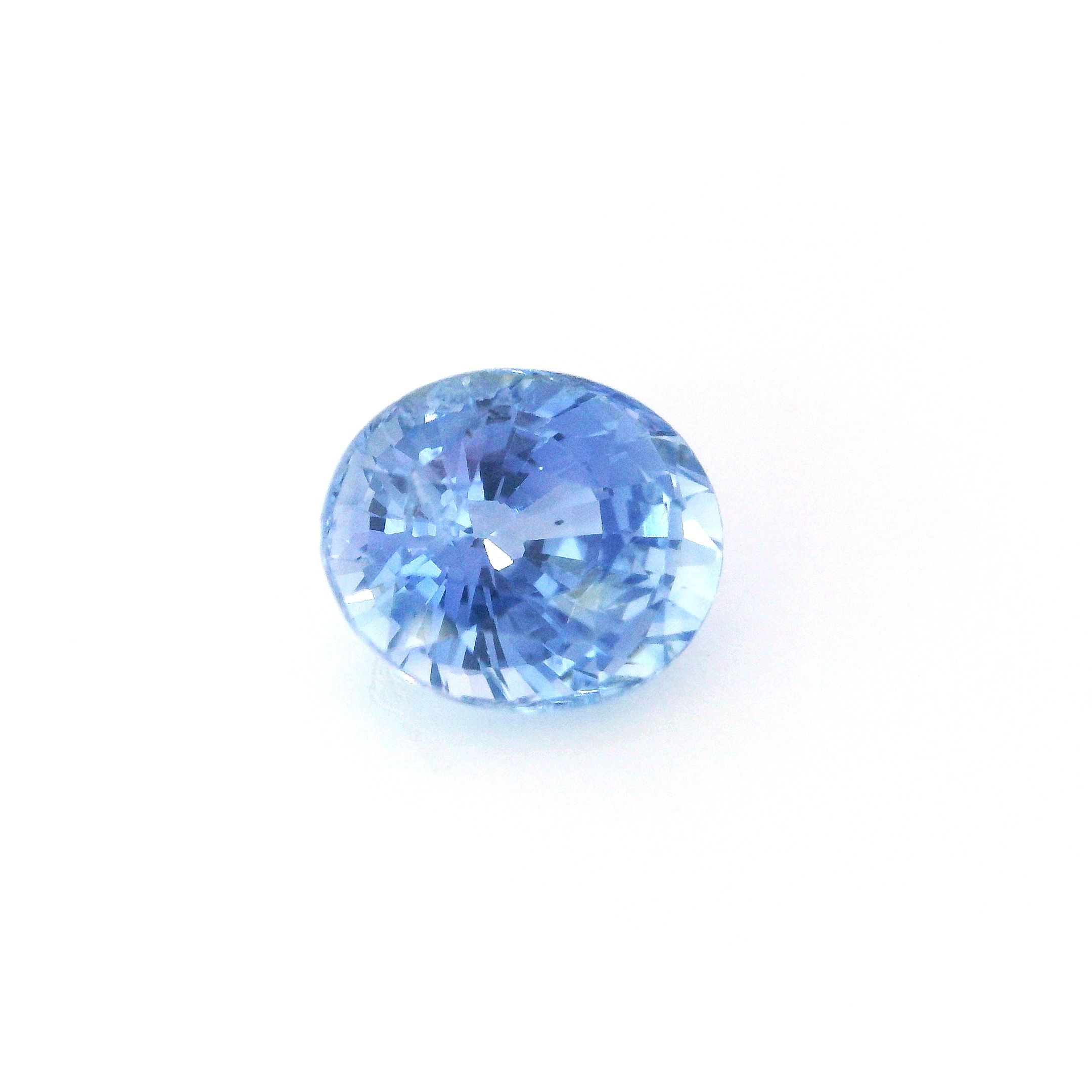 3.57 ct Oval Blue Natural Sapphire