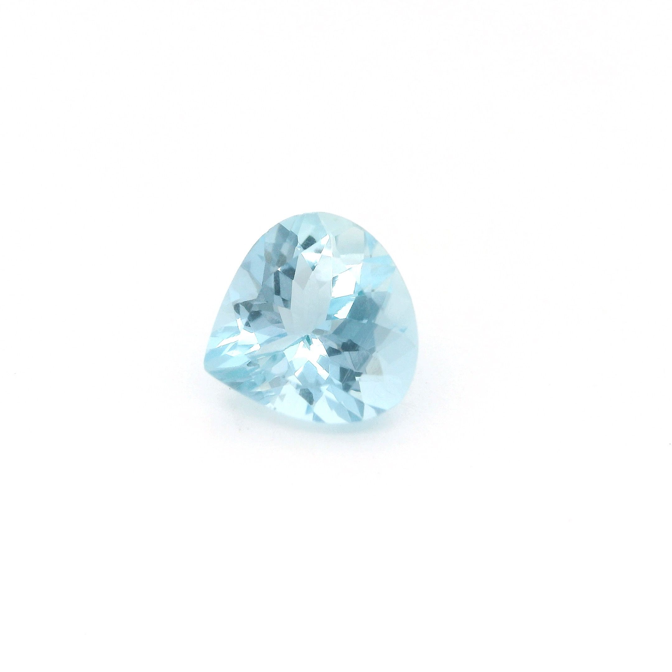 1.46 ct Pear Blue Natural Aquamarine