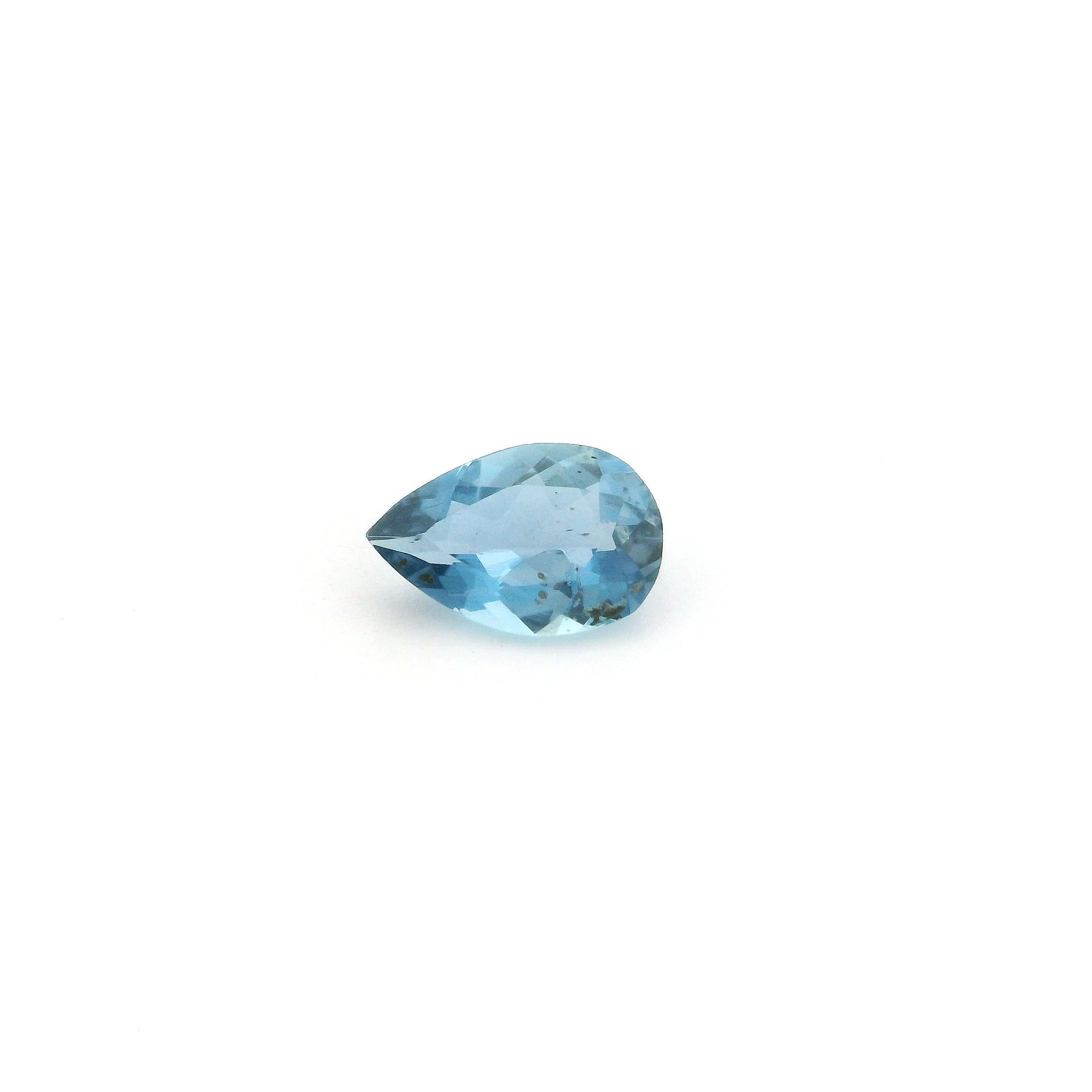 0.43 ct Pear Blue Natural Aquamarine