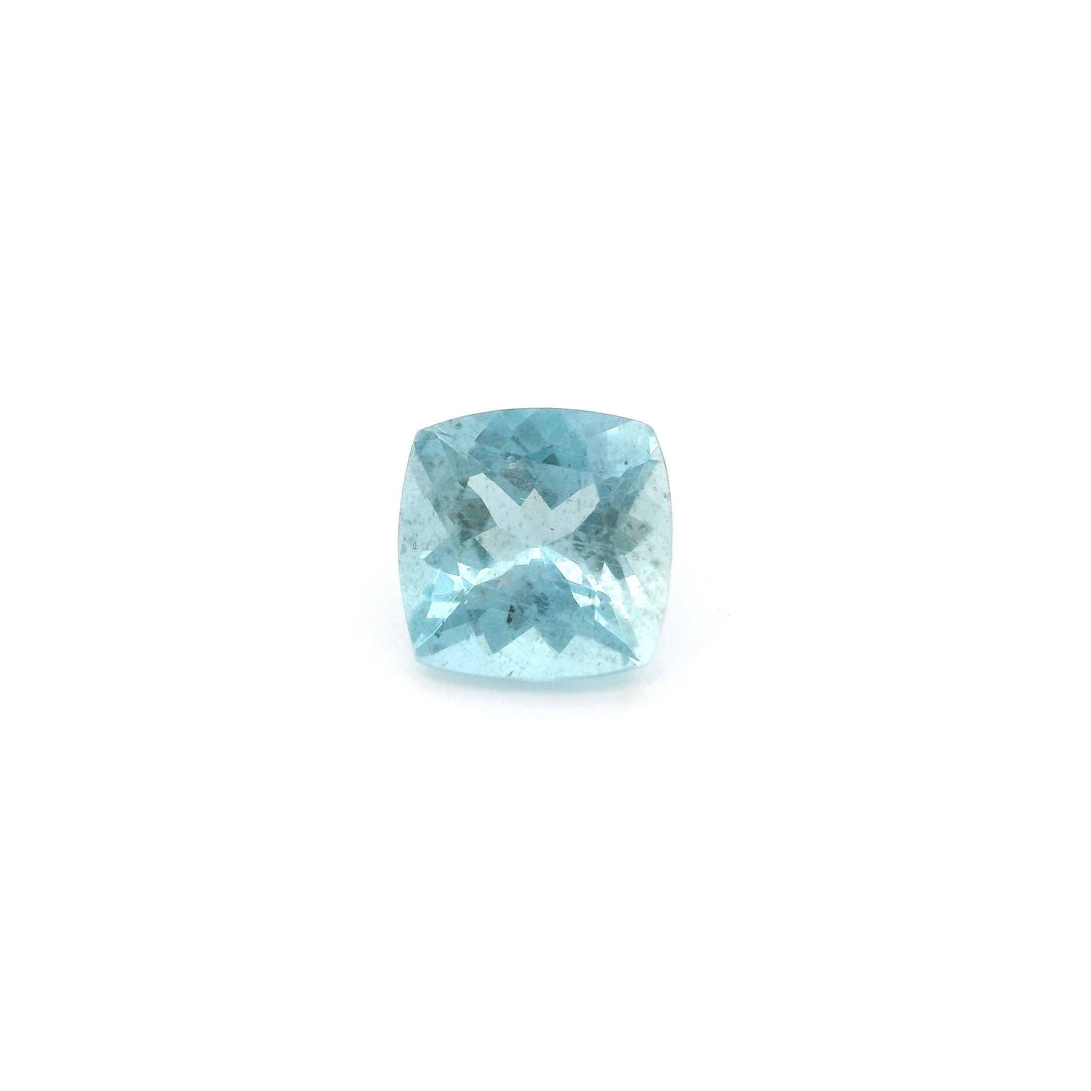 1.01 ct Cushion Blue Natural Aquamarine