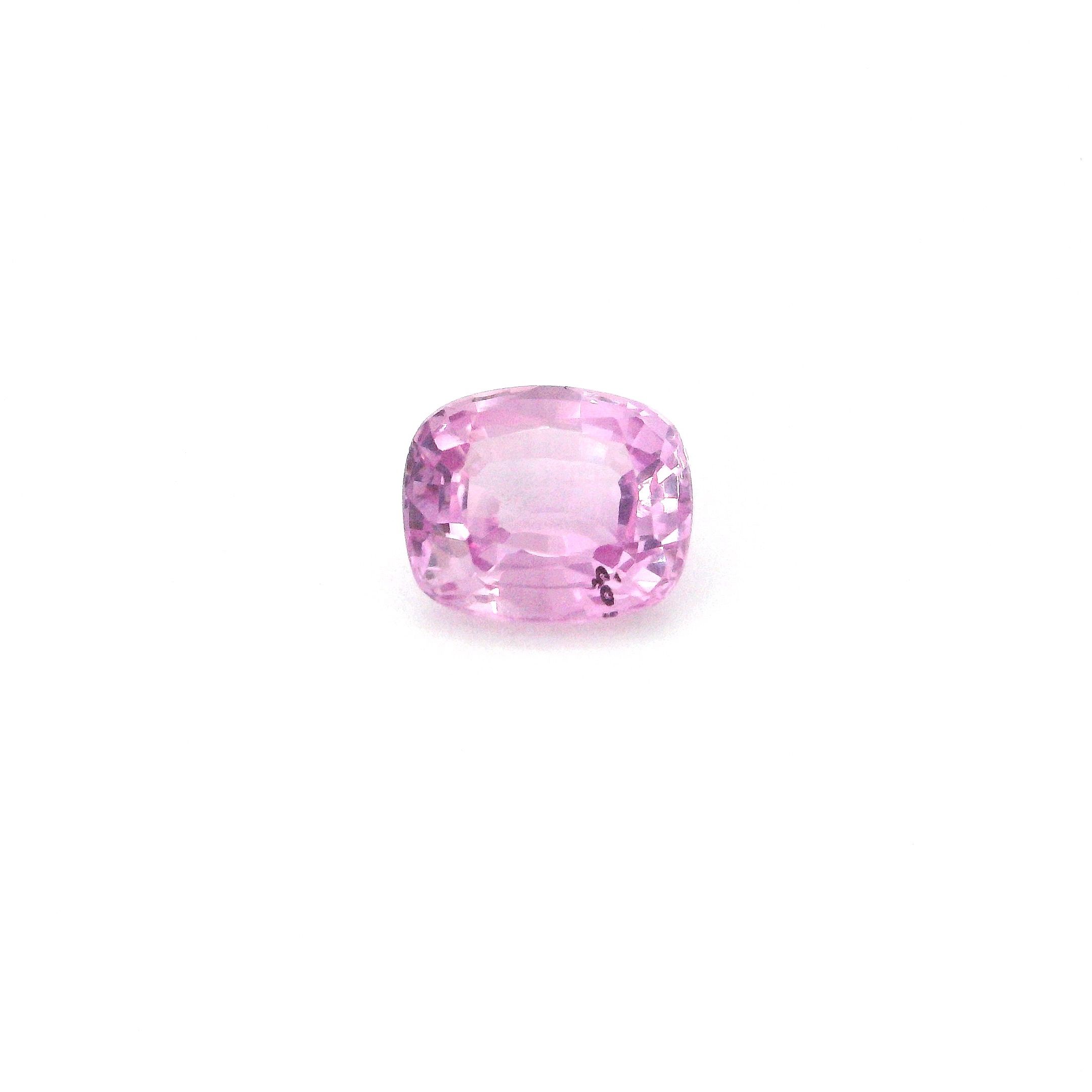 1.46 ct Cushion Pink Natural Sapphire