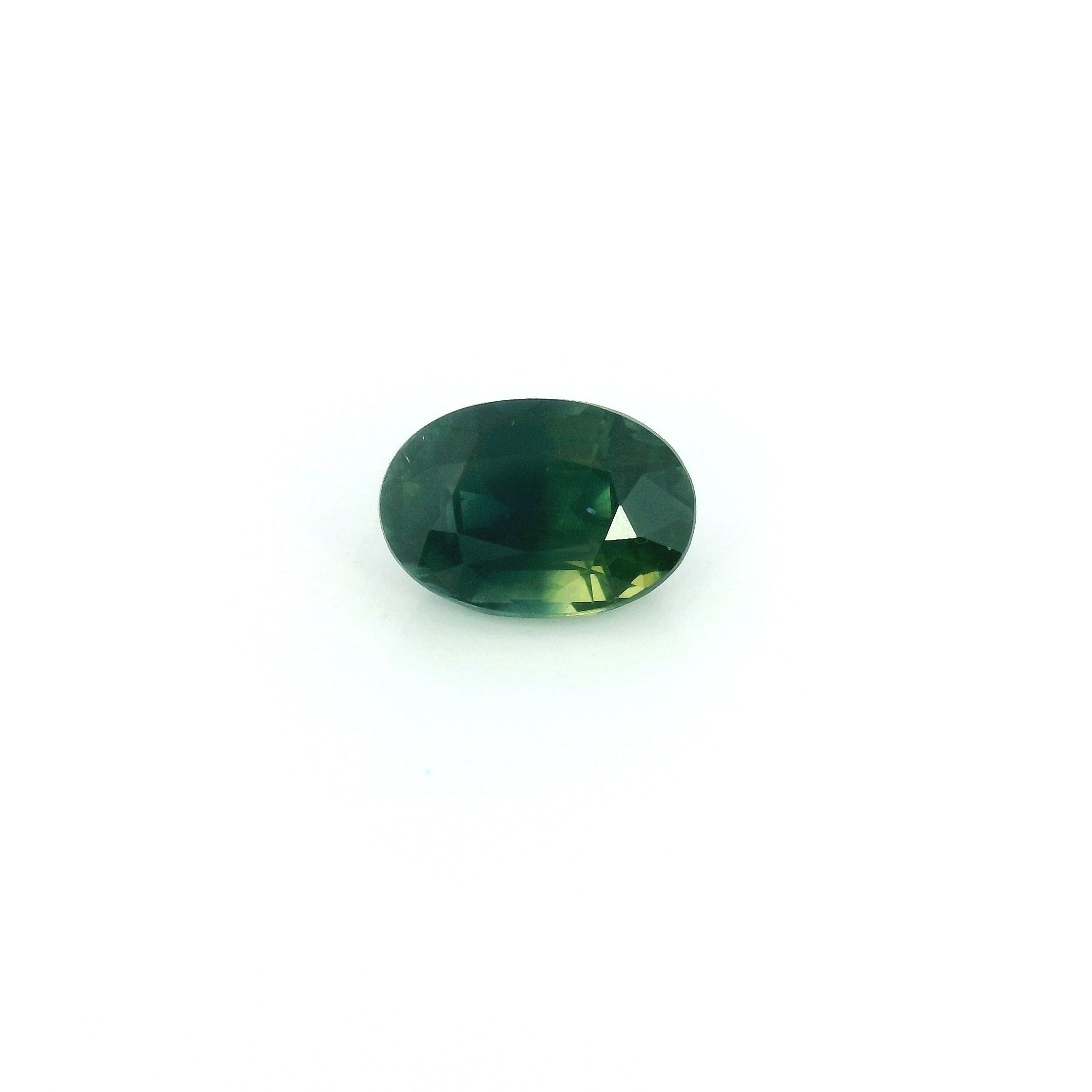 1.21 ct Oval Green Natural Sapphire