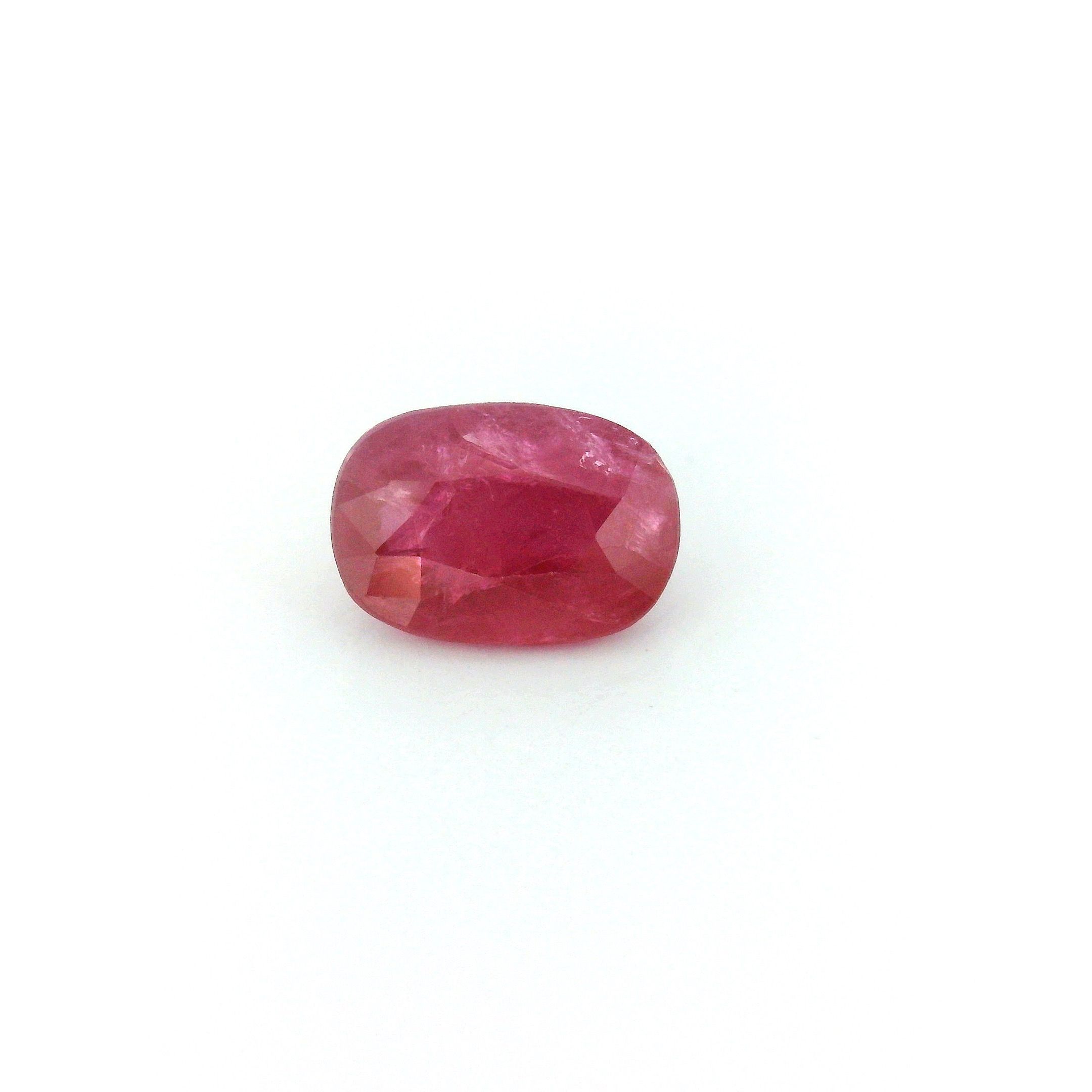 1.72 ct Cushion Red Natural Ruby