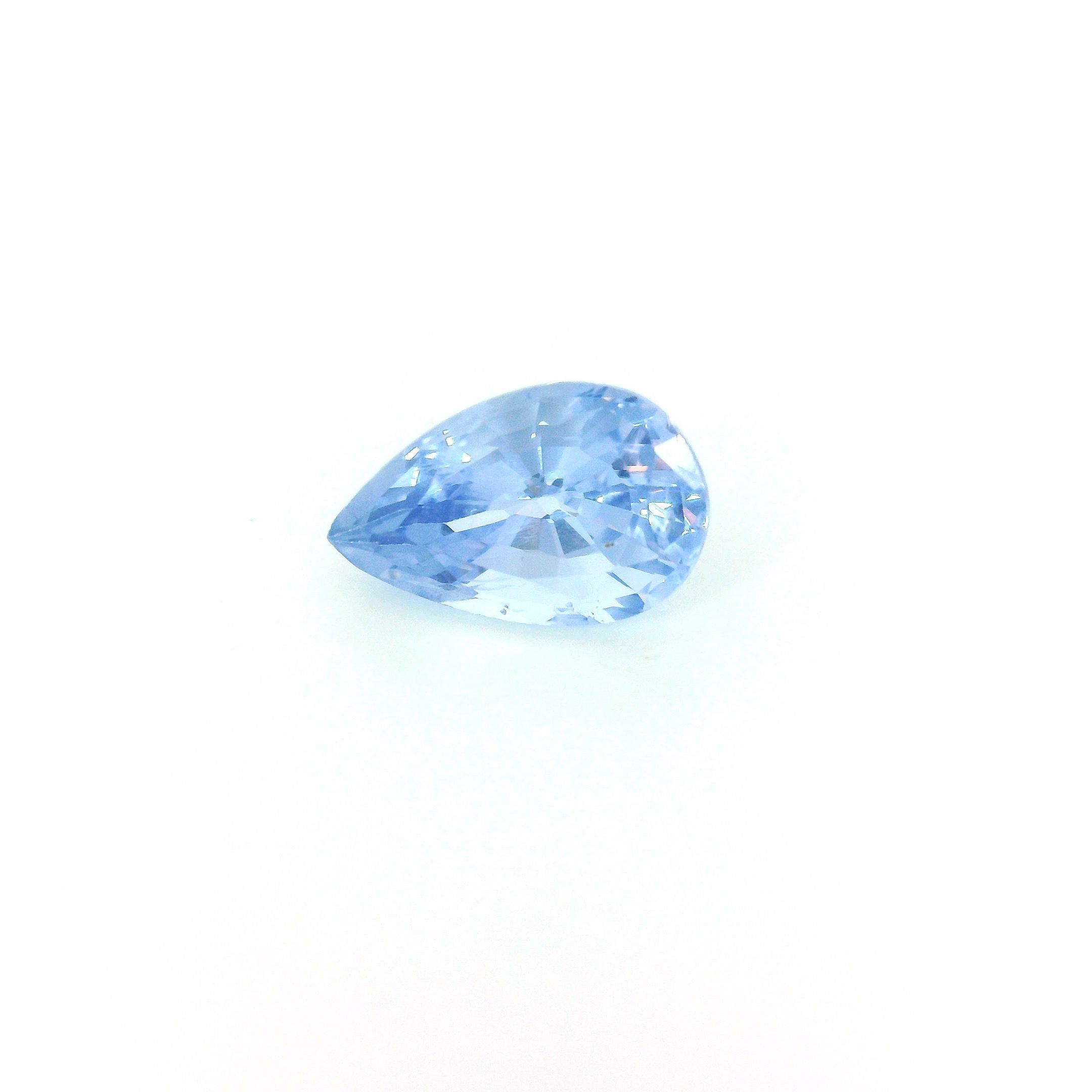 1.66 ct Pear Blue Natural Sapphire