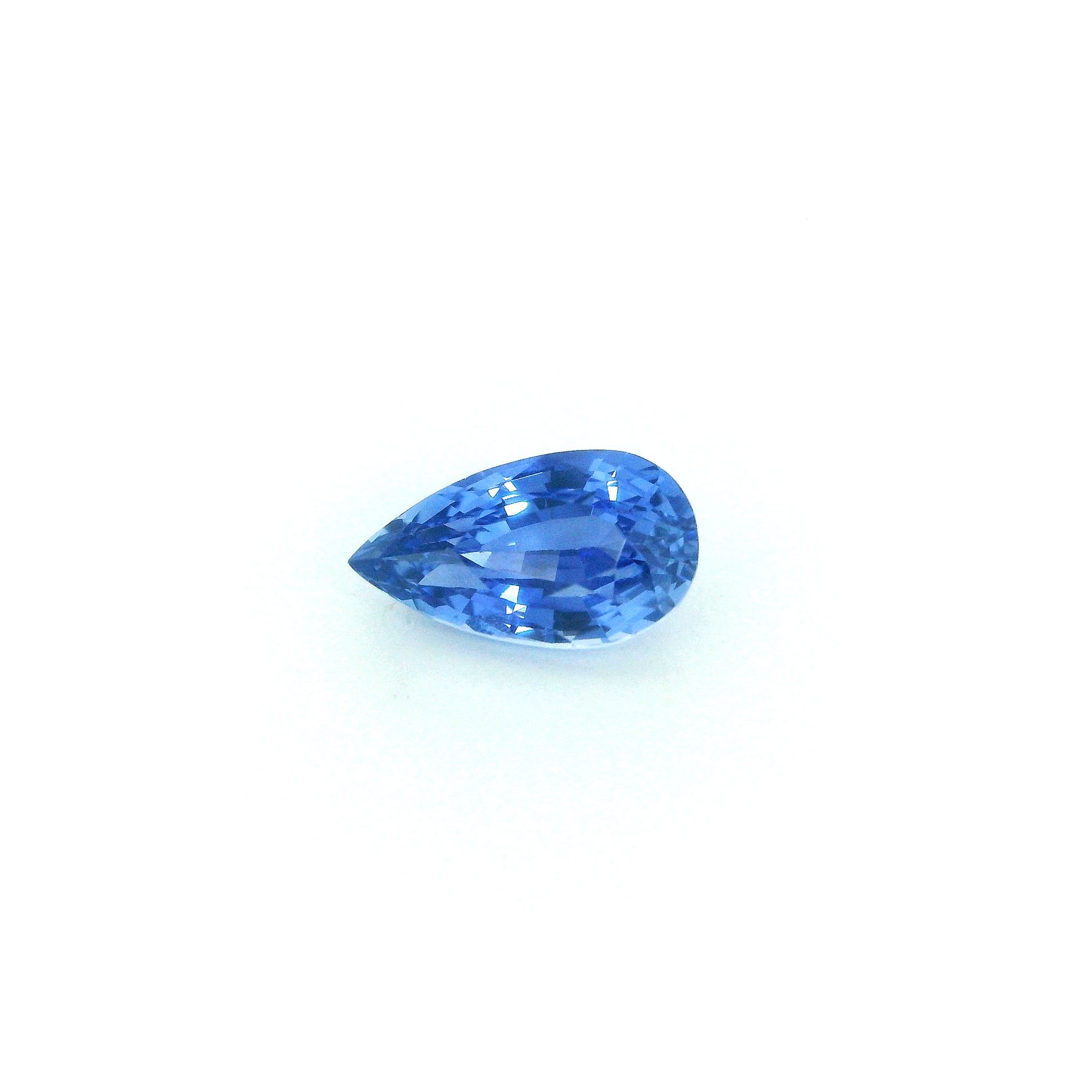 1.20 ct Pear Blue Natural Sapphire