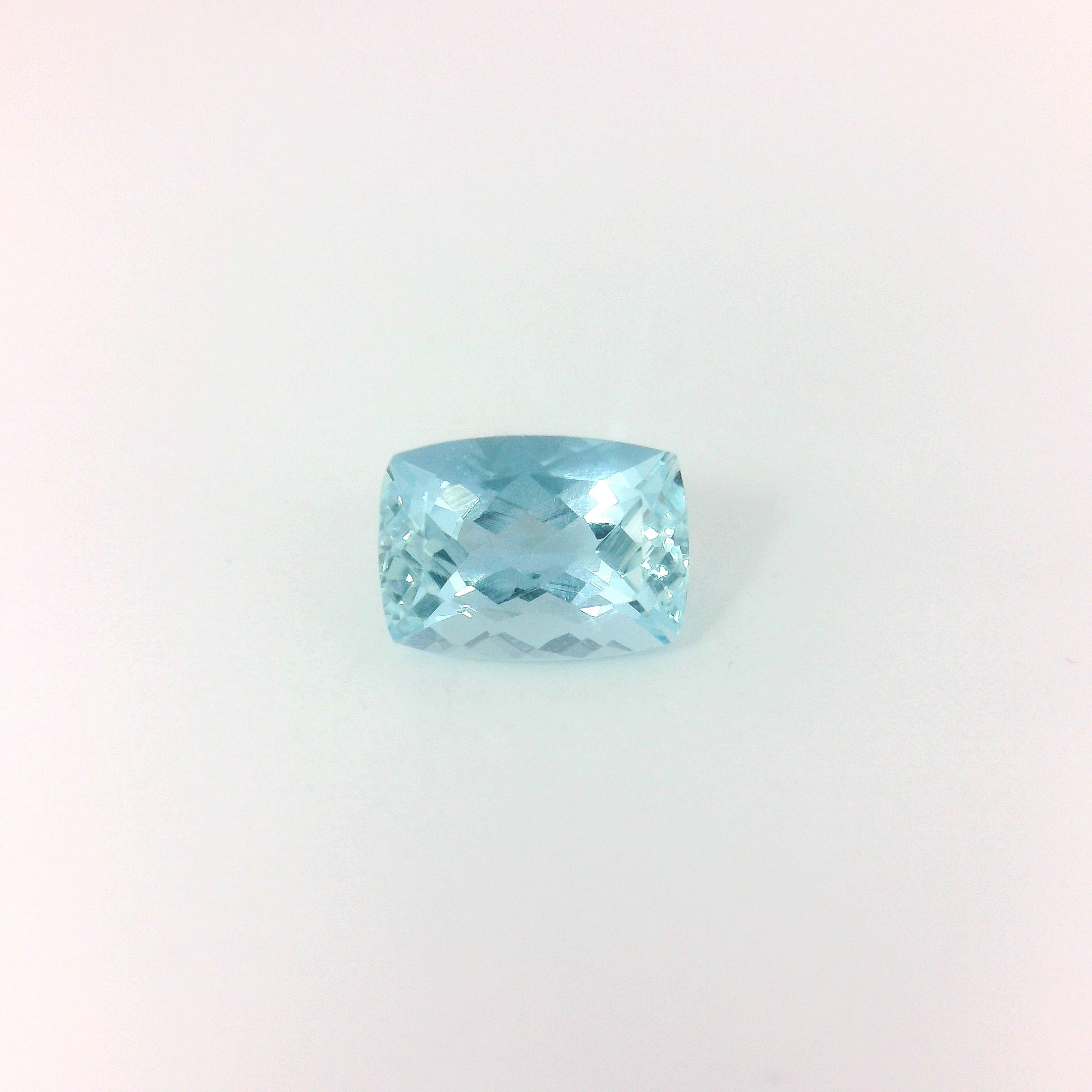 0.97 ct Cushion Blue Natural Aquamarine