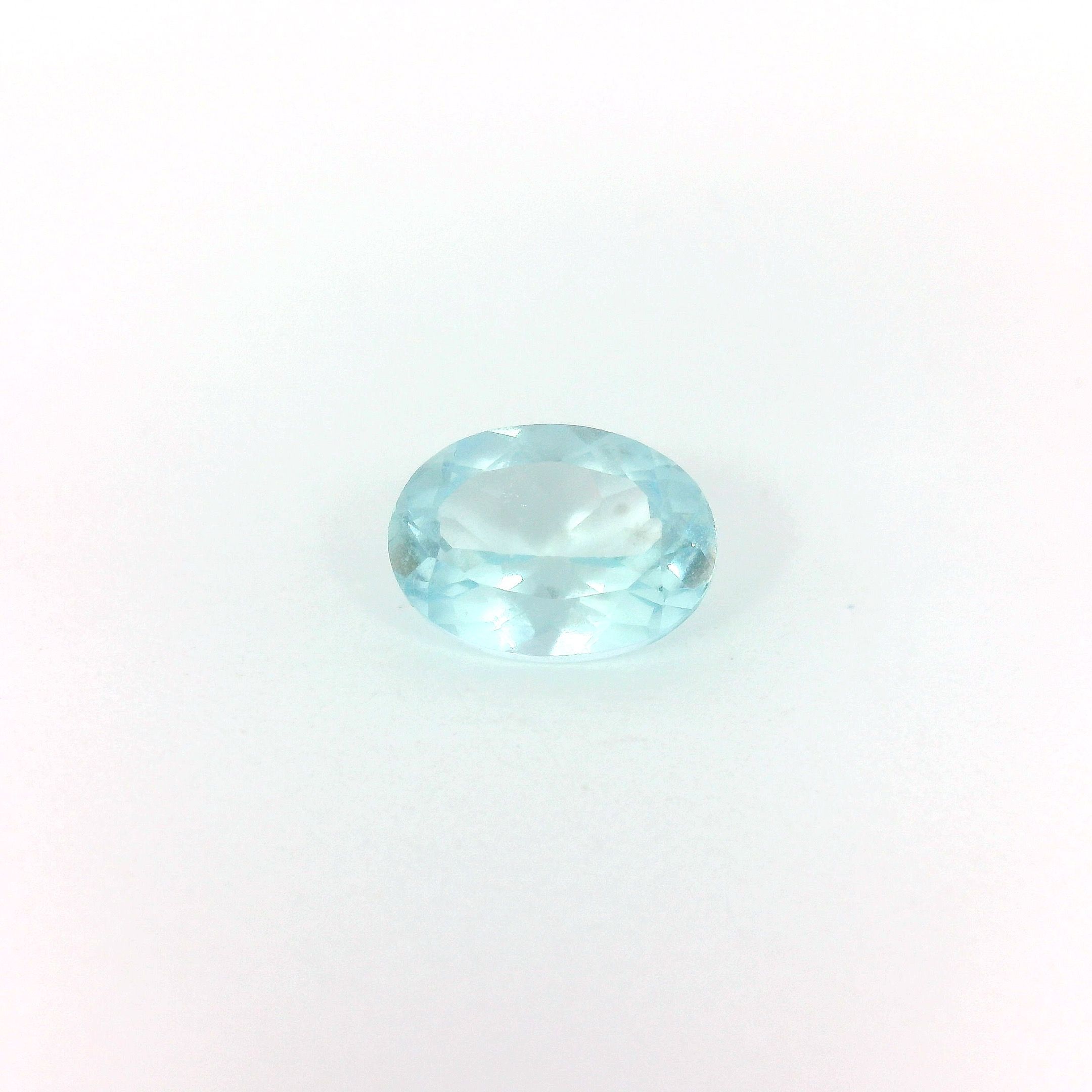 0.92 ct Oval Blue Natural Aquamarine