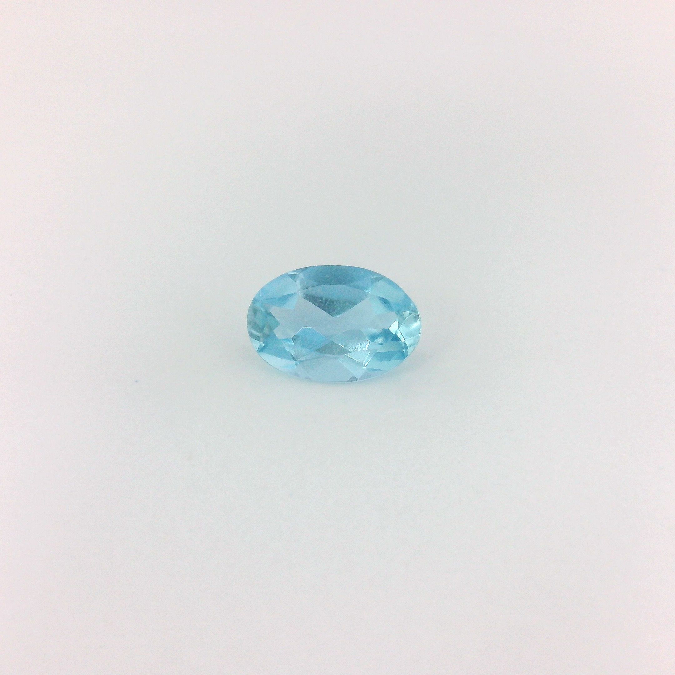 0.44 ct Oval Blue Natural Aquamarine