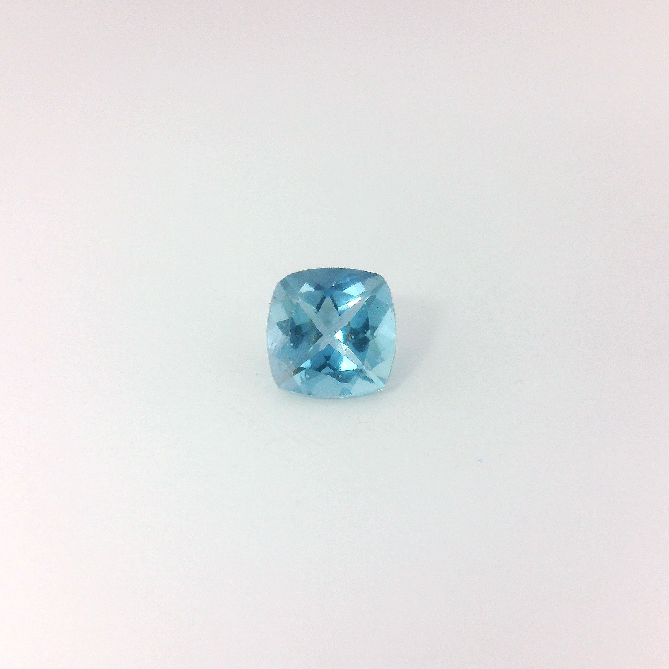 1.07 ct Pear Blue Natural Aquamarine