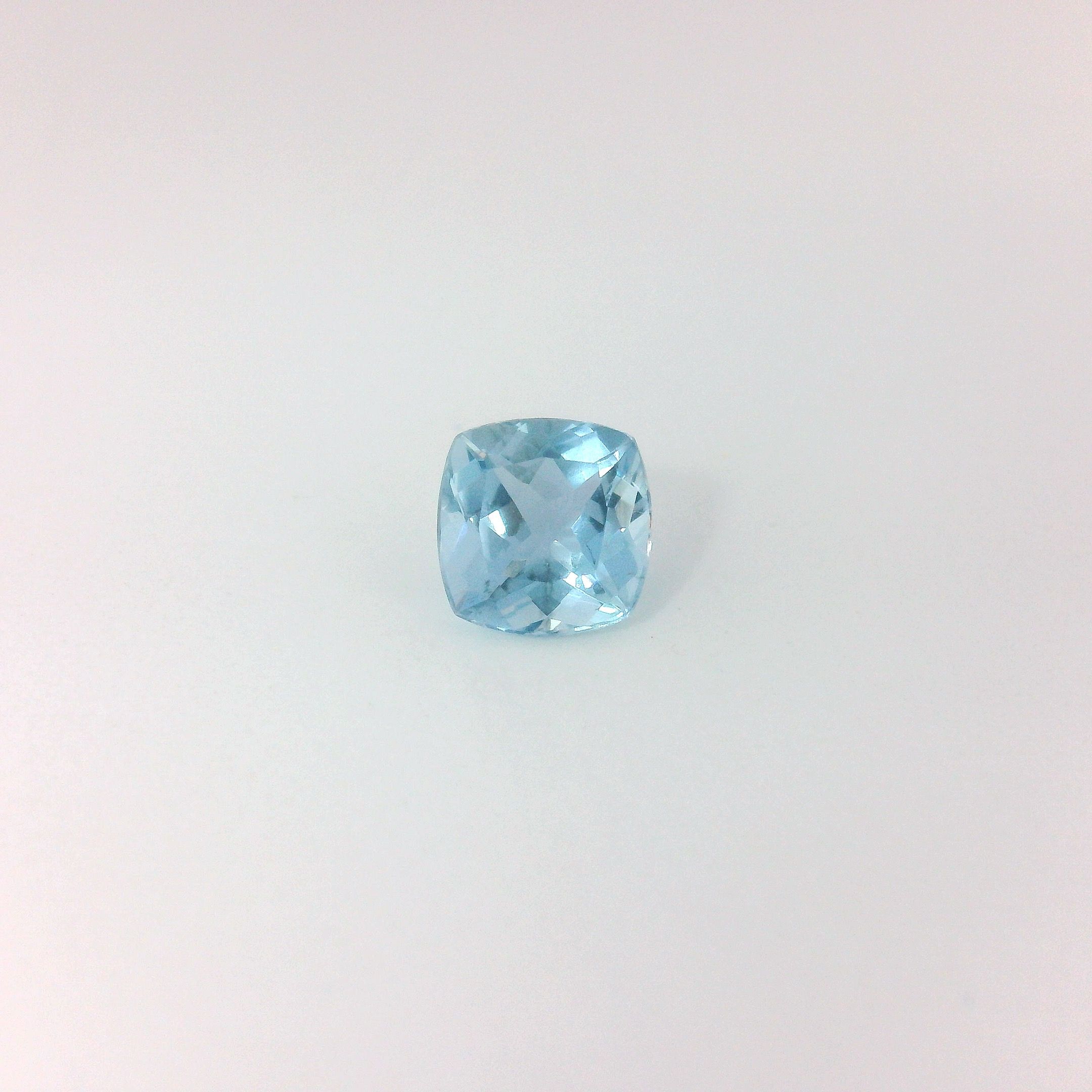 1.11 ct Pear Blue Natural Aquamarine