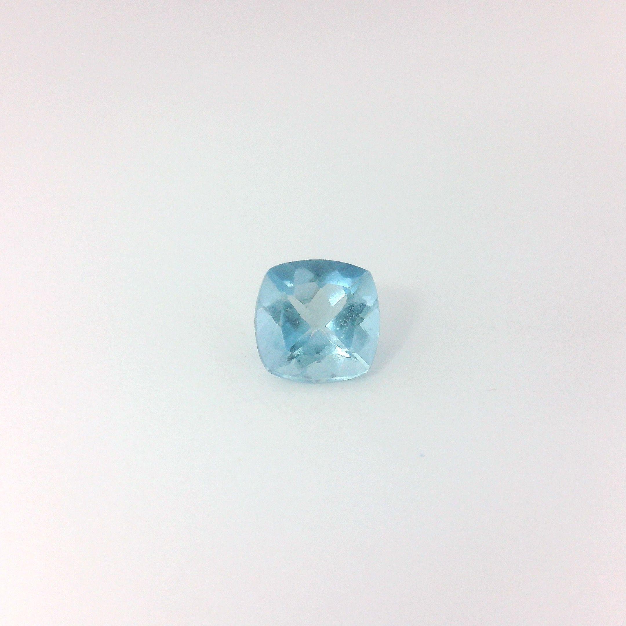 1.01 ct Pear Blue Natural Aquamarine