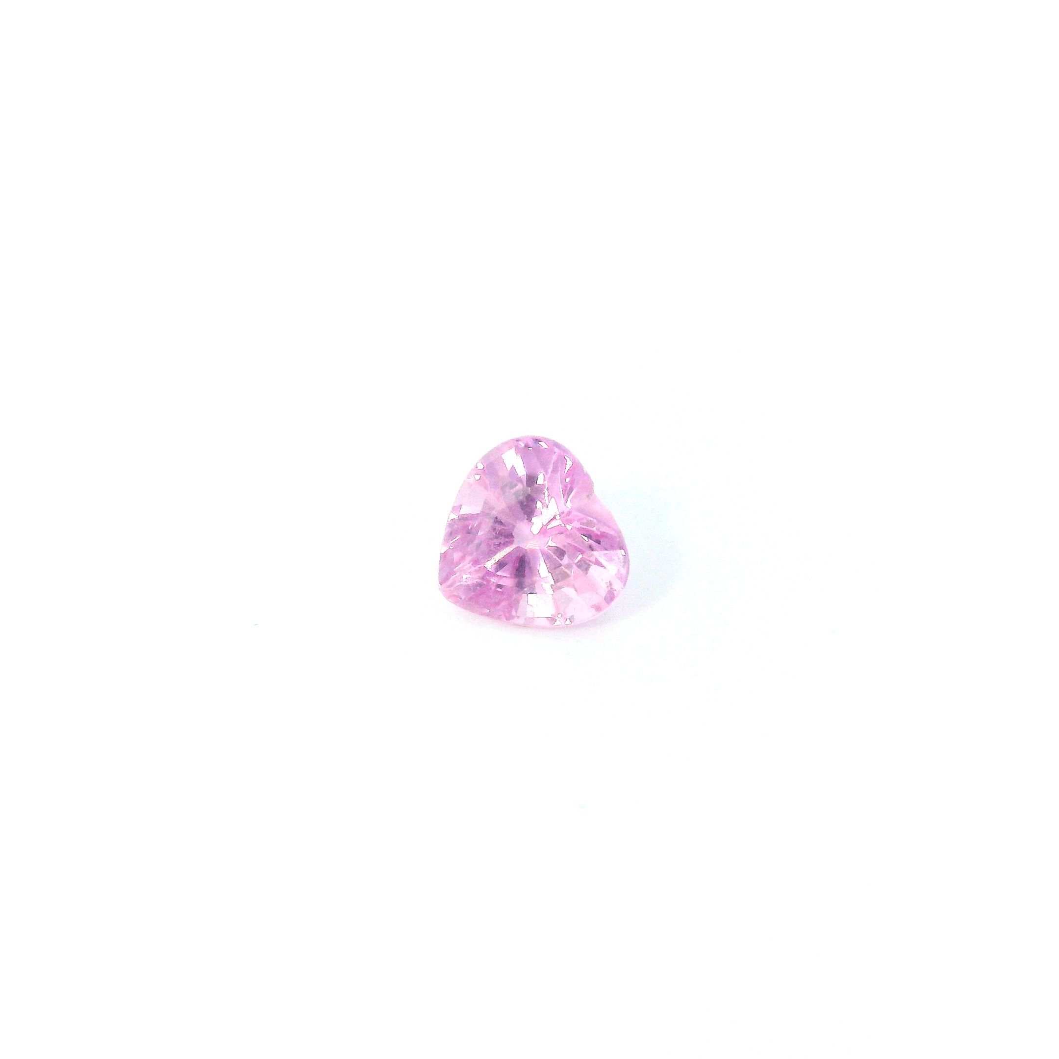0.60 ct Heart Pink Natural Sapphire