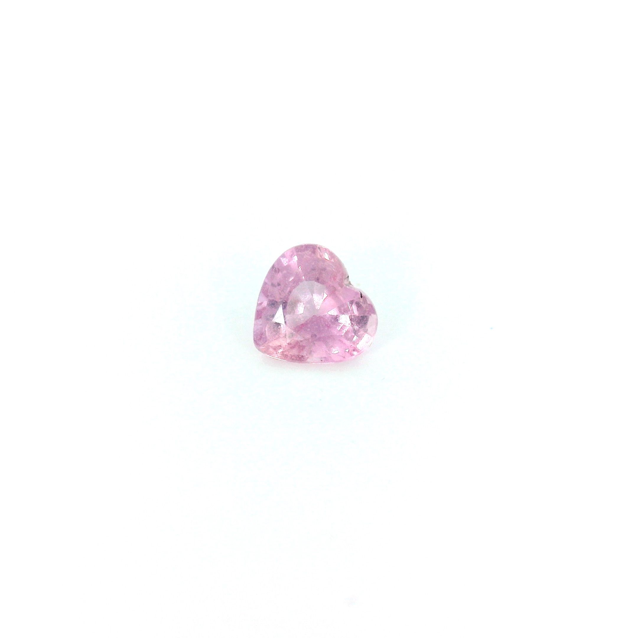 0.53 ct Heart Pink Natural Sapphire