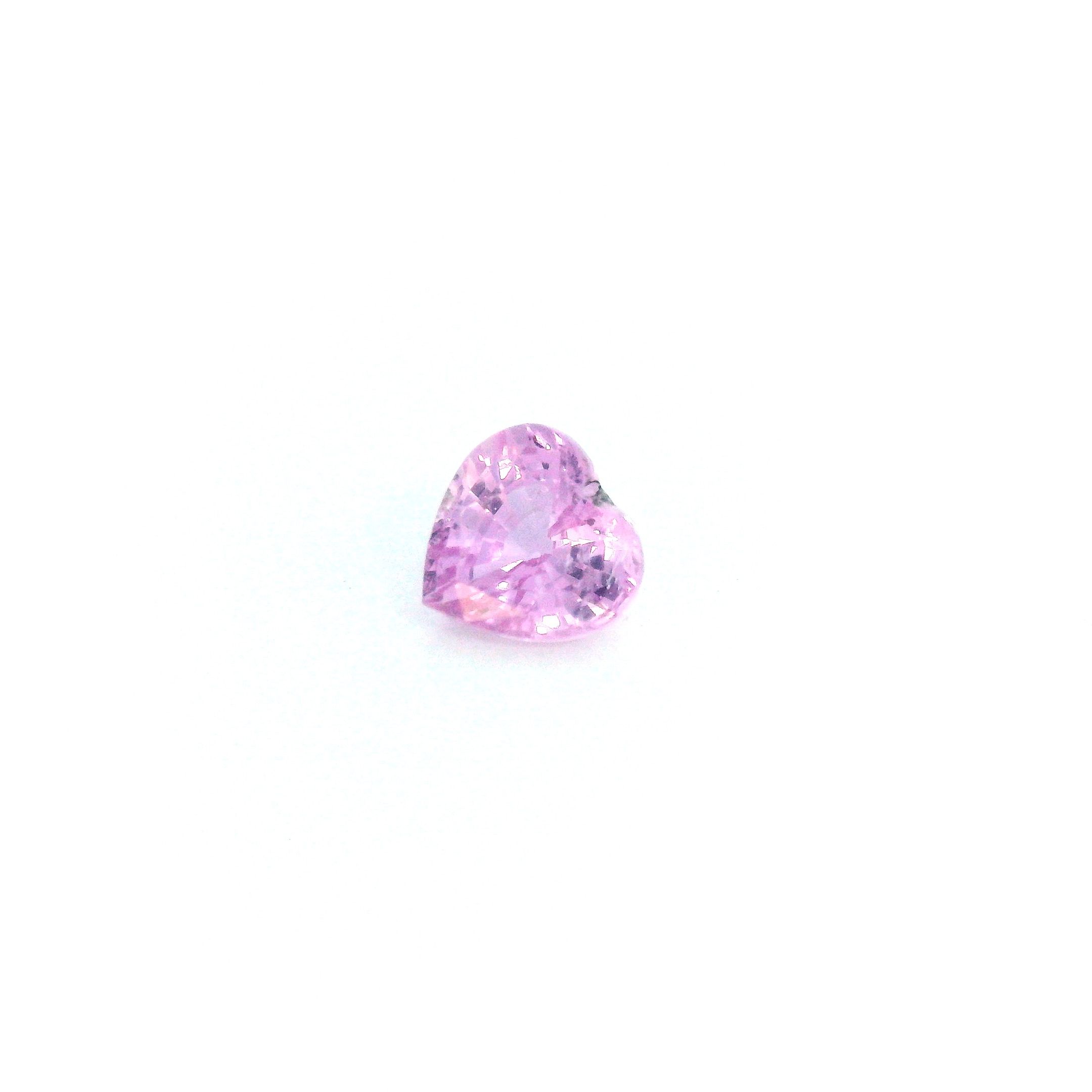 0.71 ct Heart Pink Natural Sapphire