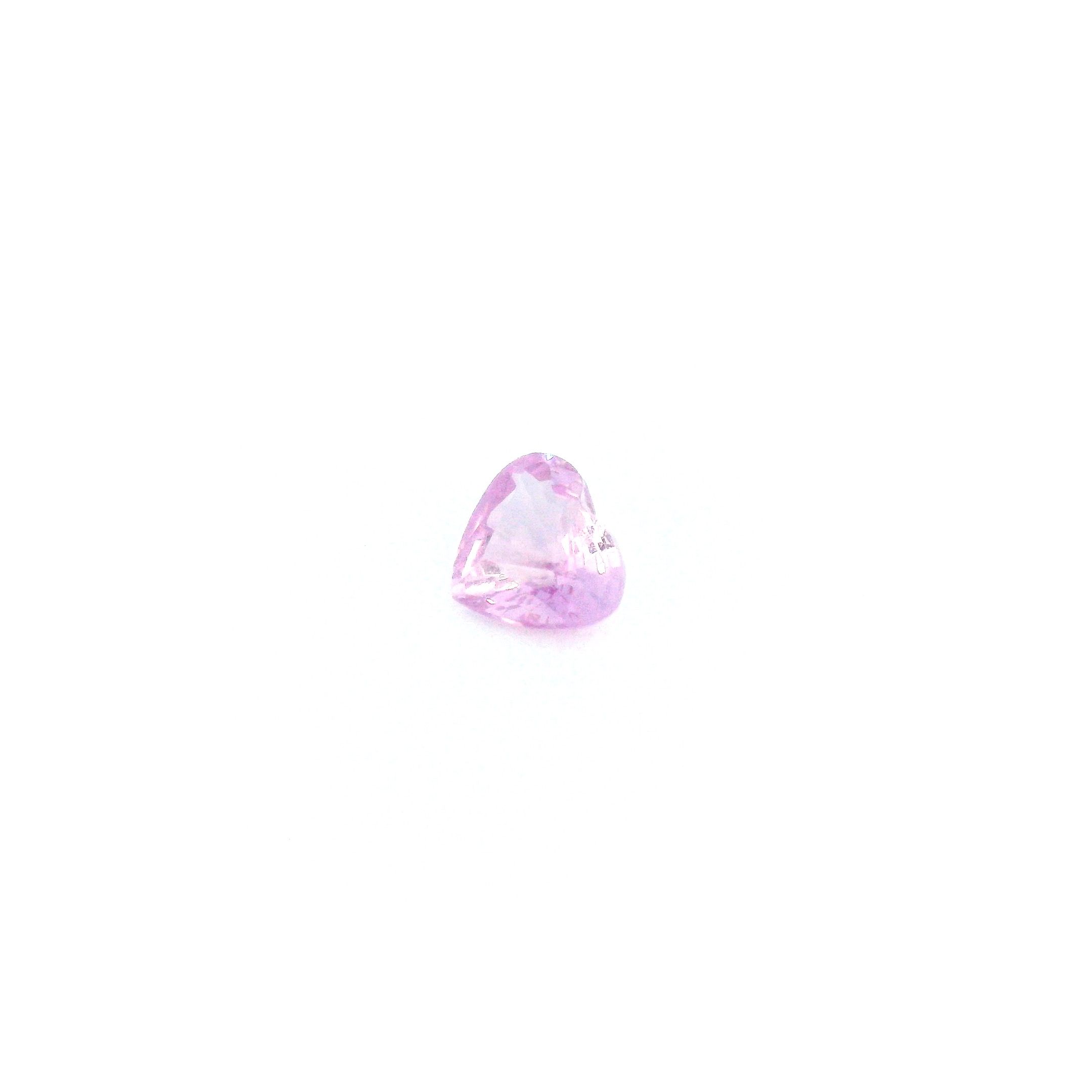 0.35 ct Heart Pink Natural Sapphire