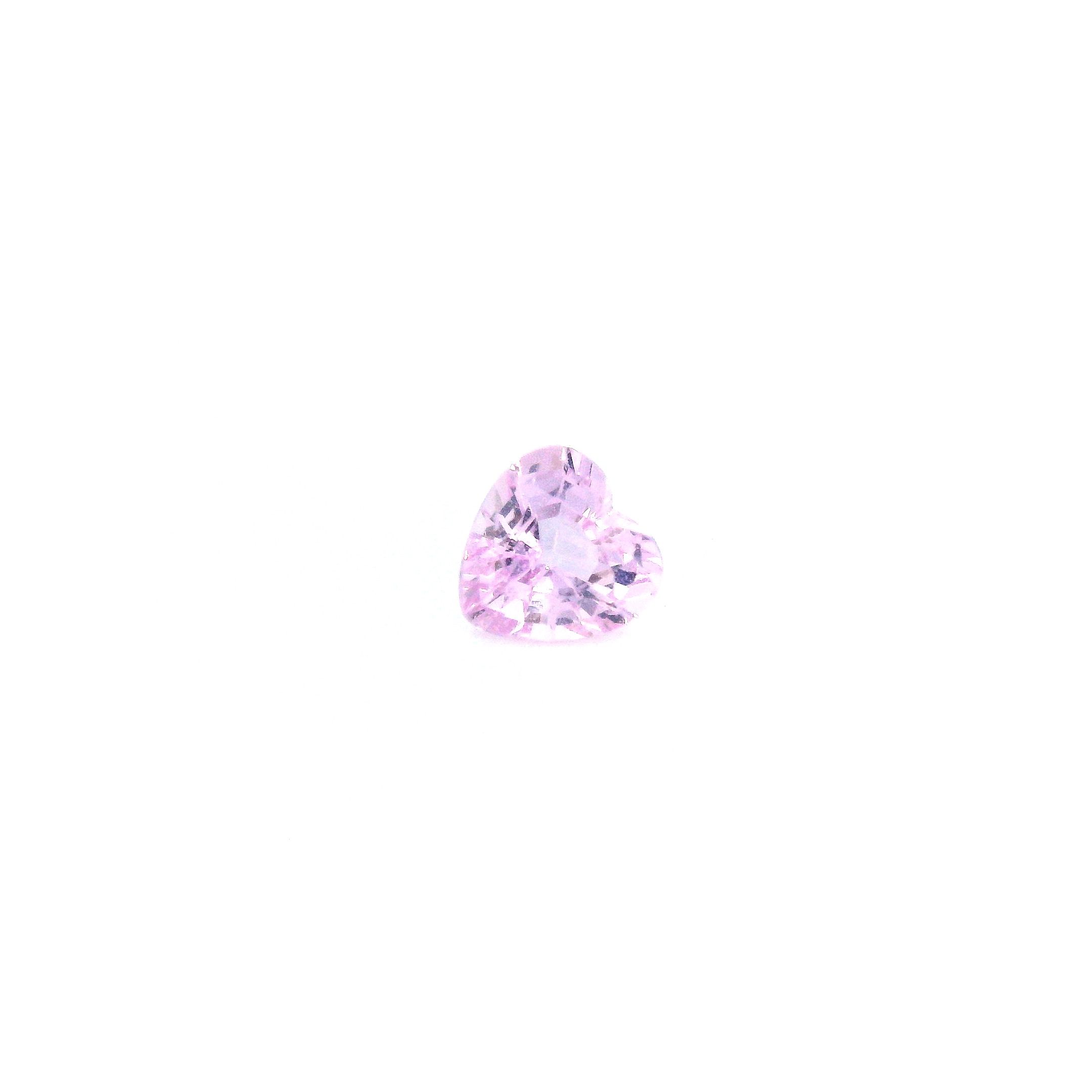 0.48 ct Heart Pink Natural Sapphire
