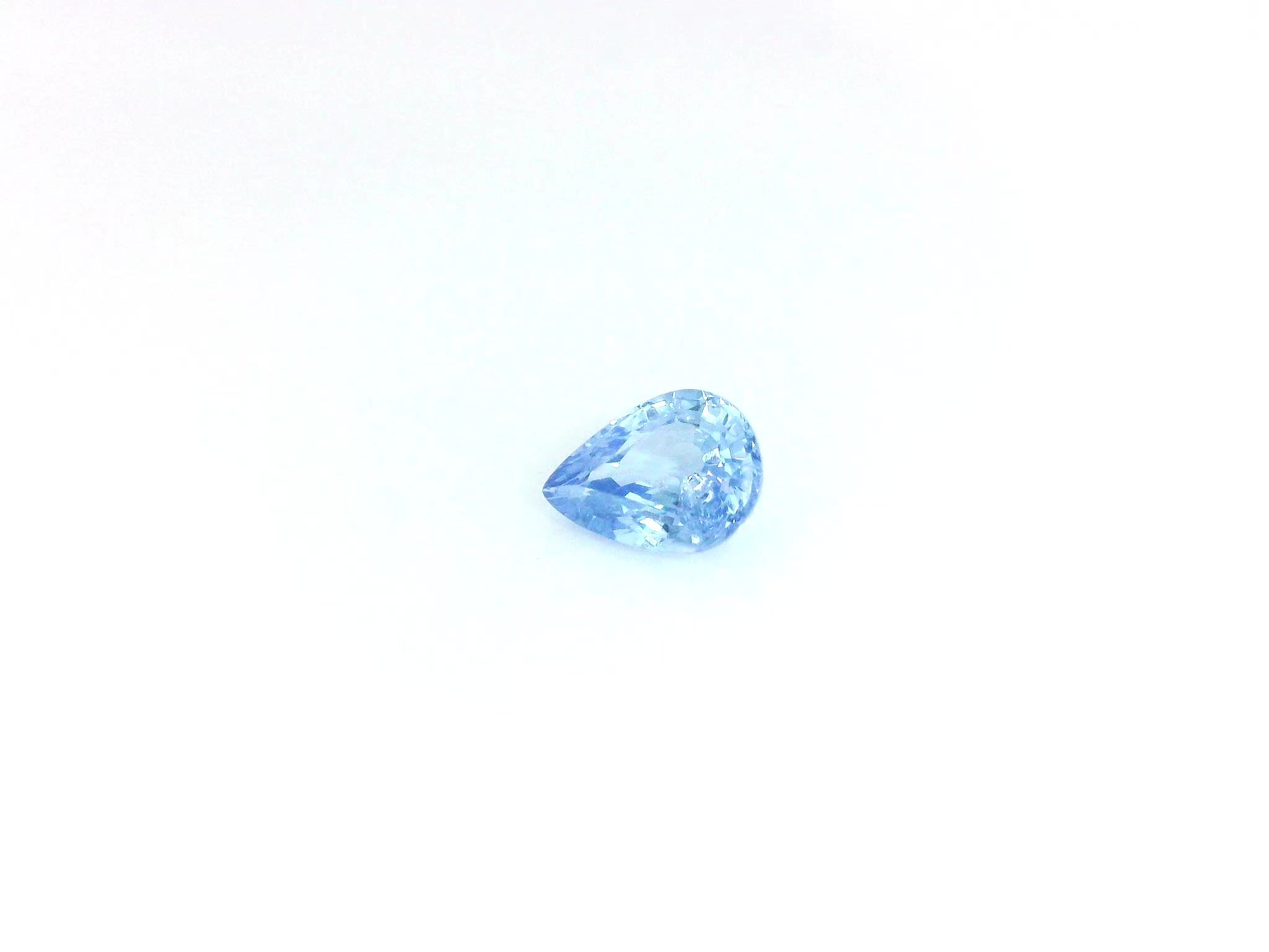 0.90 ct Pear Blue Natural Sapphire