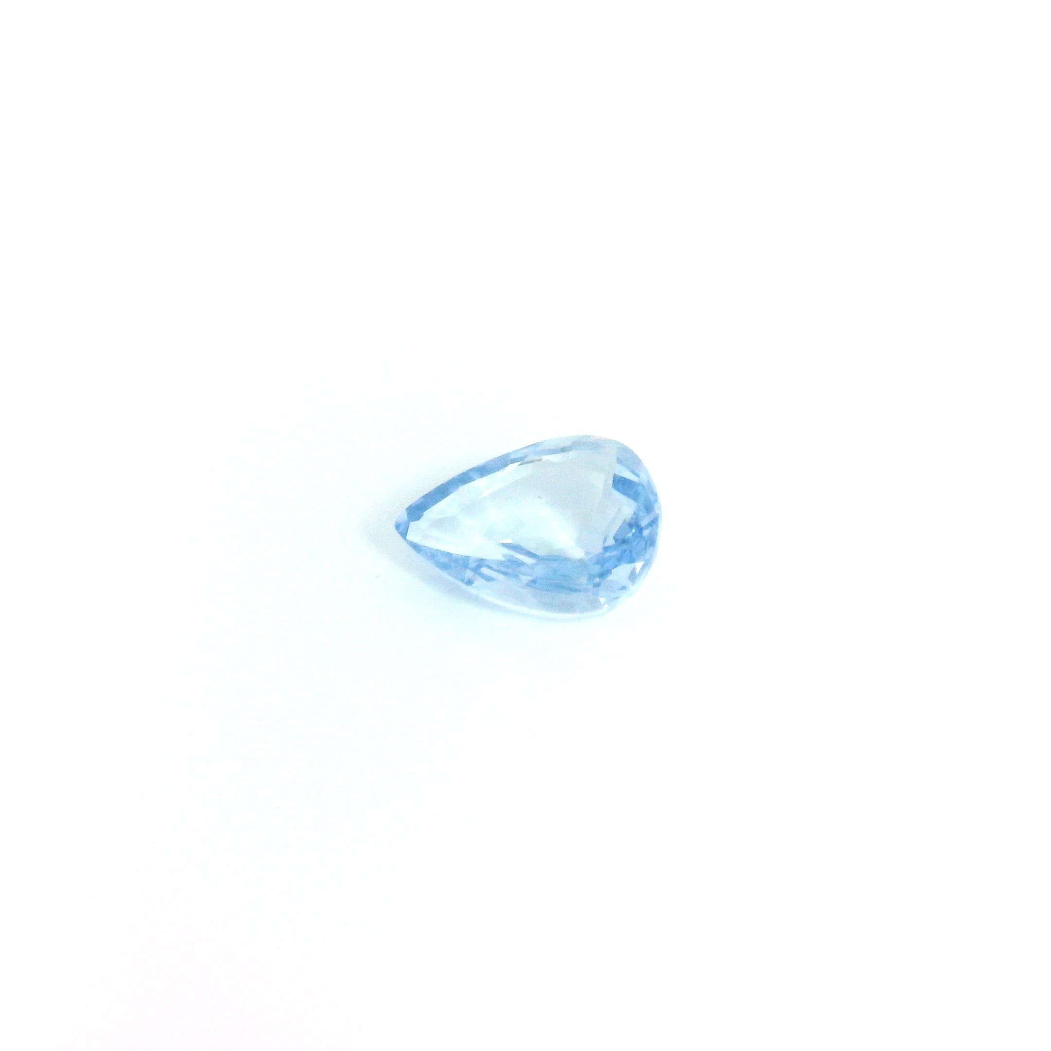 0.89 ct Pear Blue Natural Sapphire