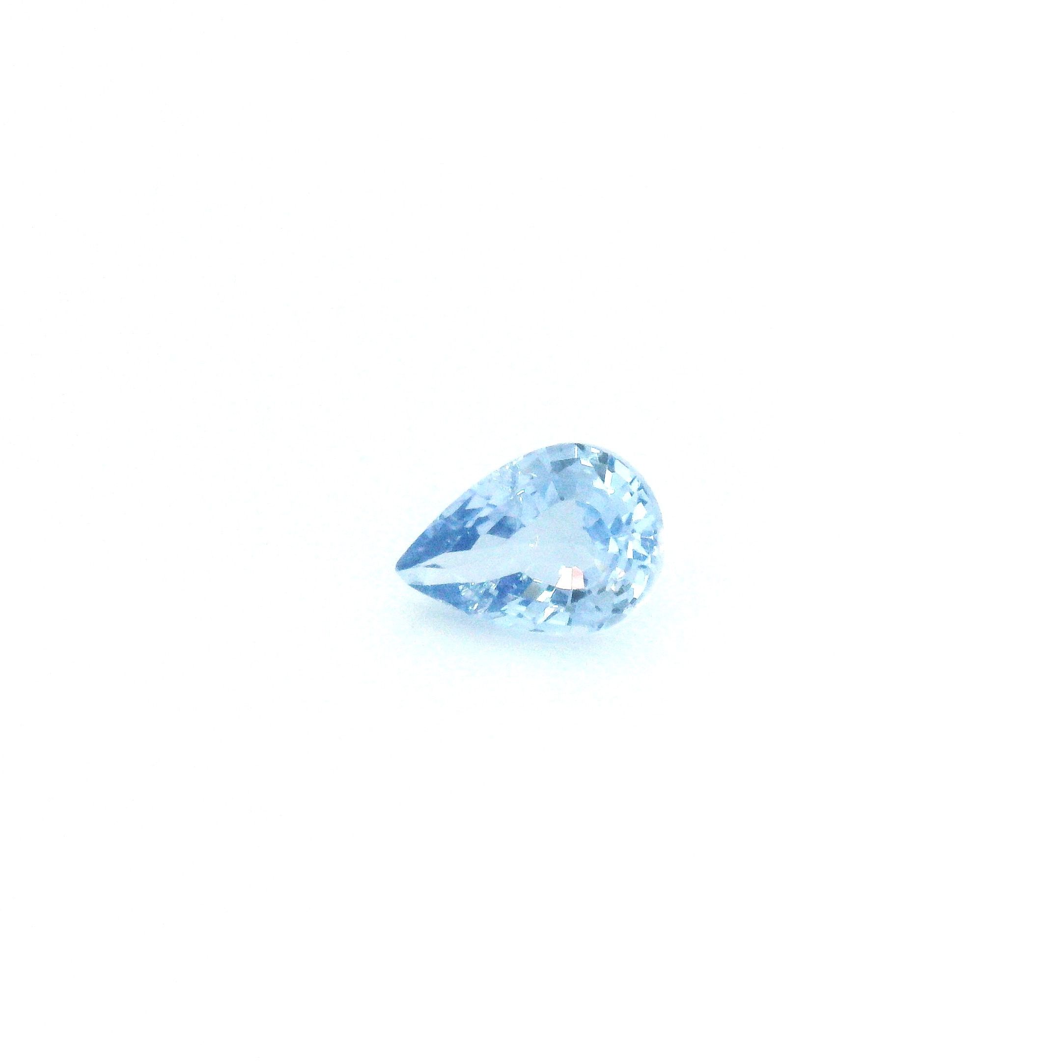 1.08 ct Pear Blue Natural Sapphire