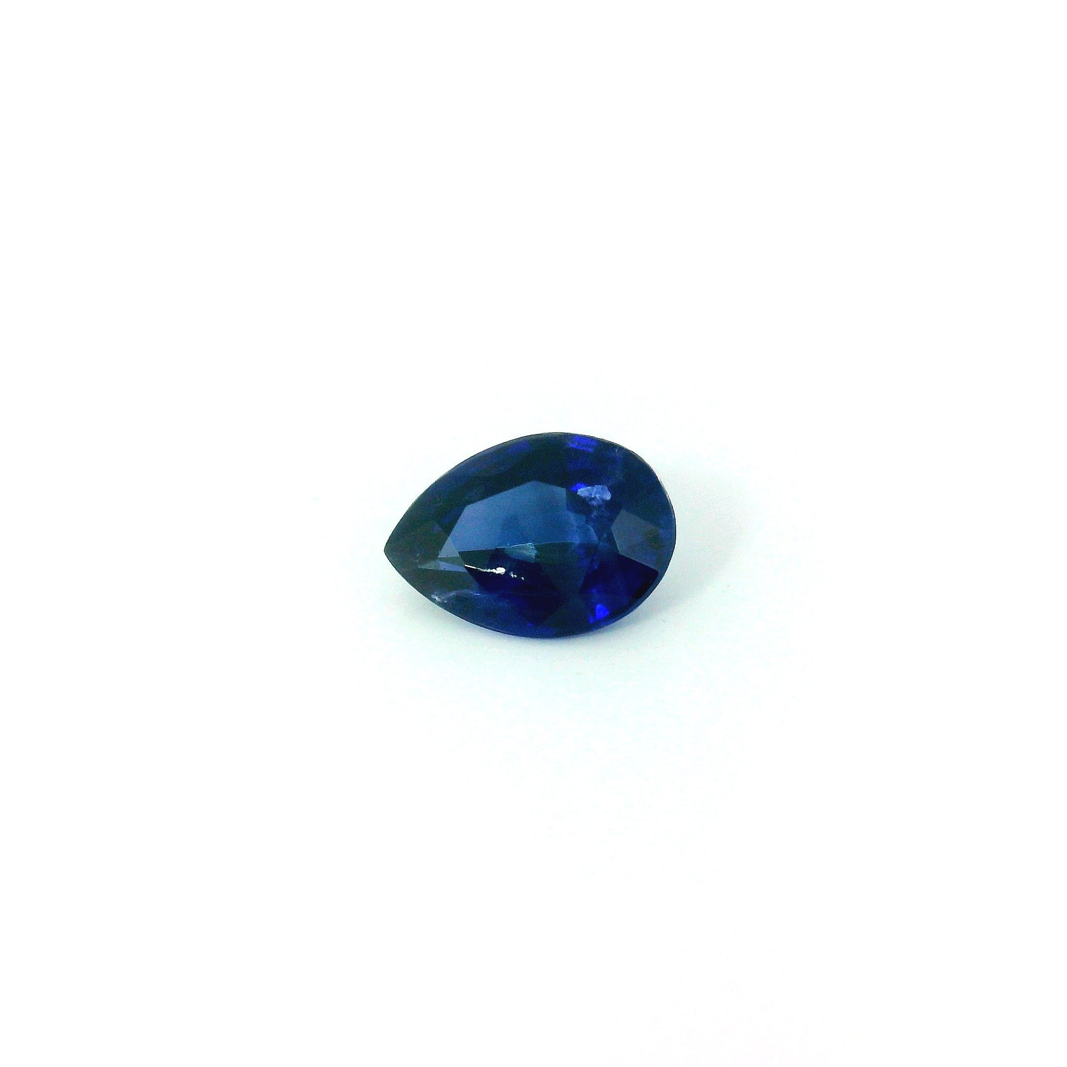 0.86 ct Pear Blue Natural Sapphire