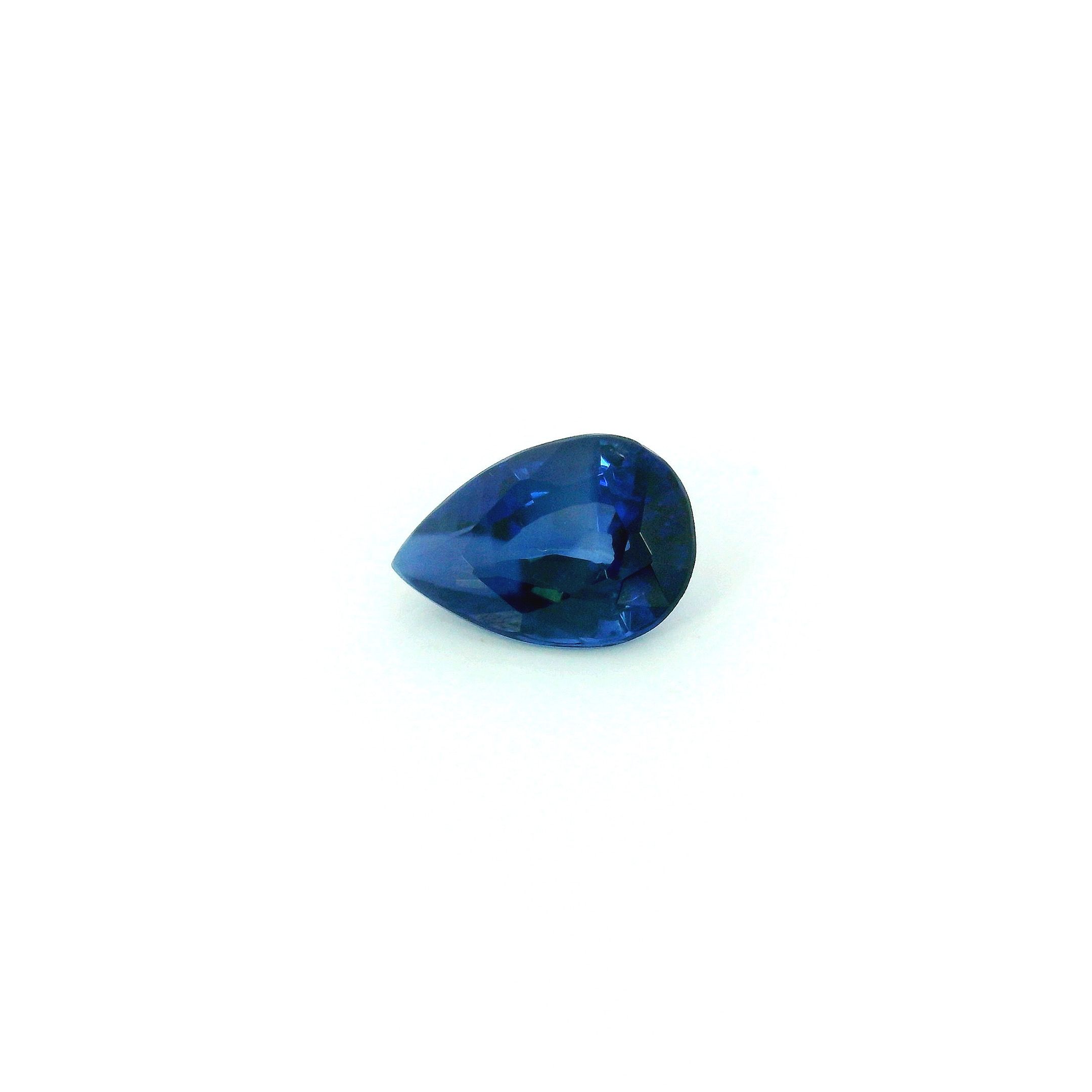 0.93 ct Pear Blue Natural Sapphire