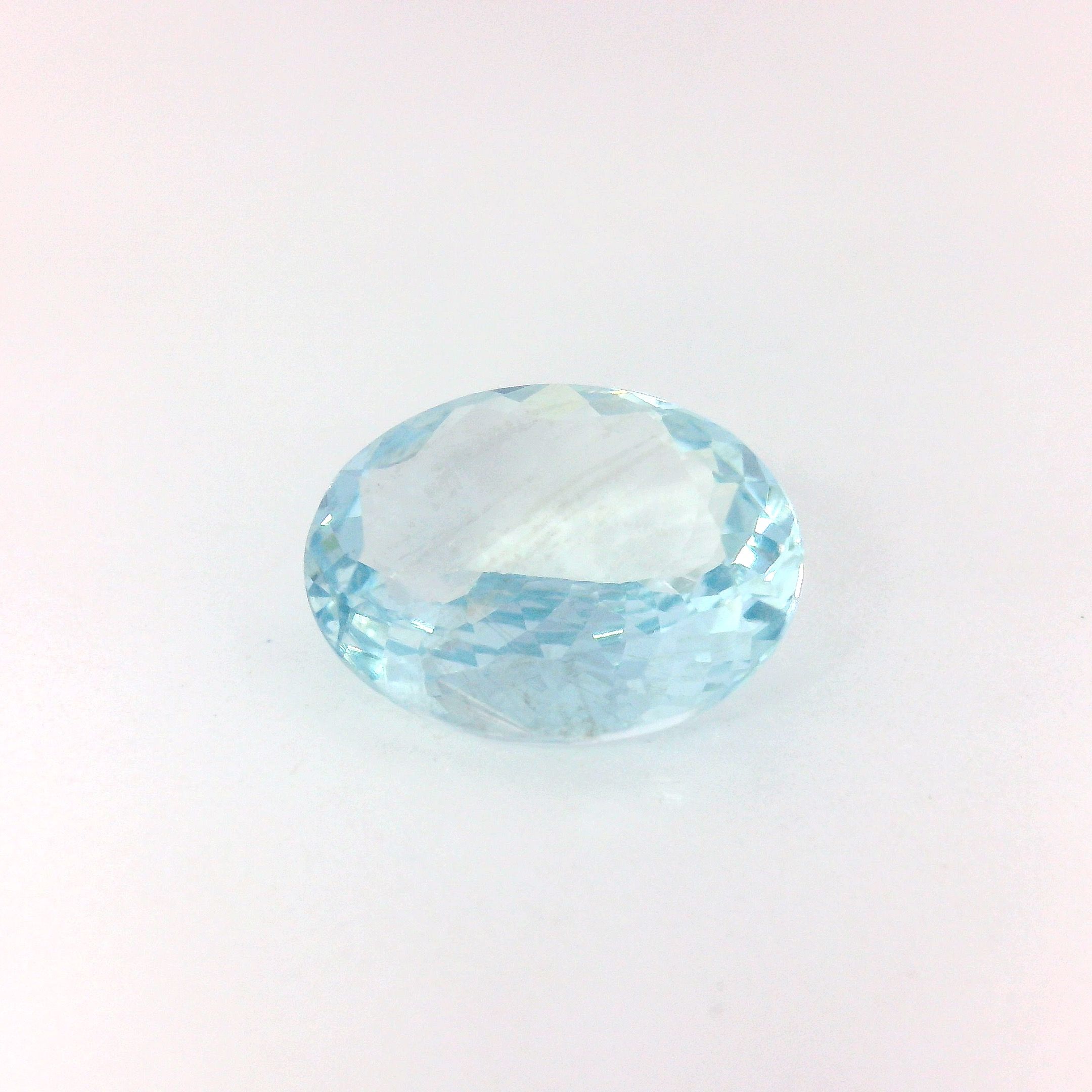 2.94 ct Oval Blue Natural Aquamarine
