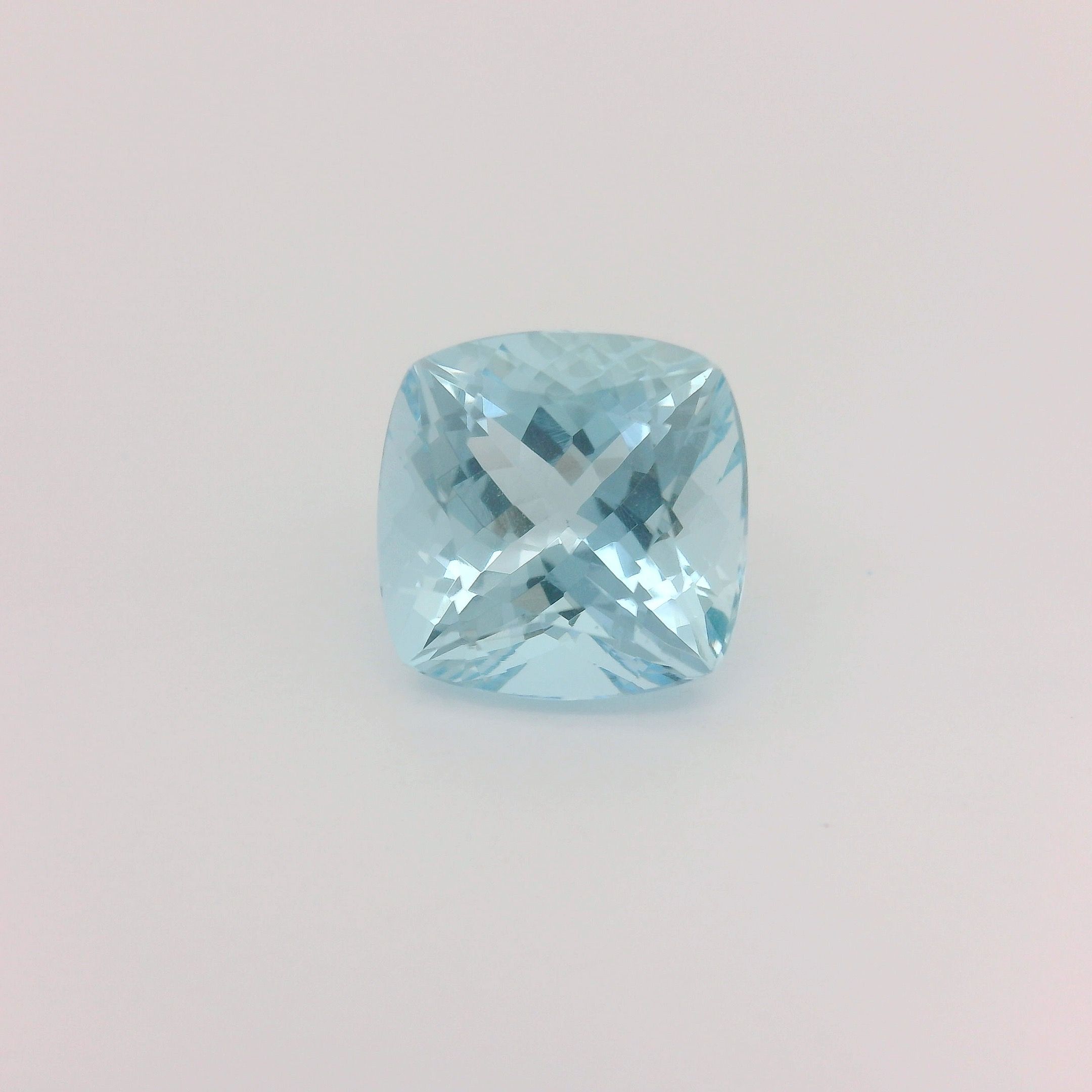 2.54 ct Cushion Blue Natural Aquamarine