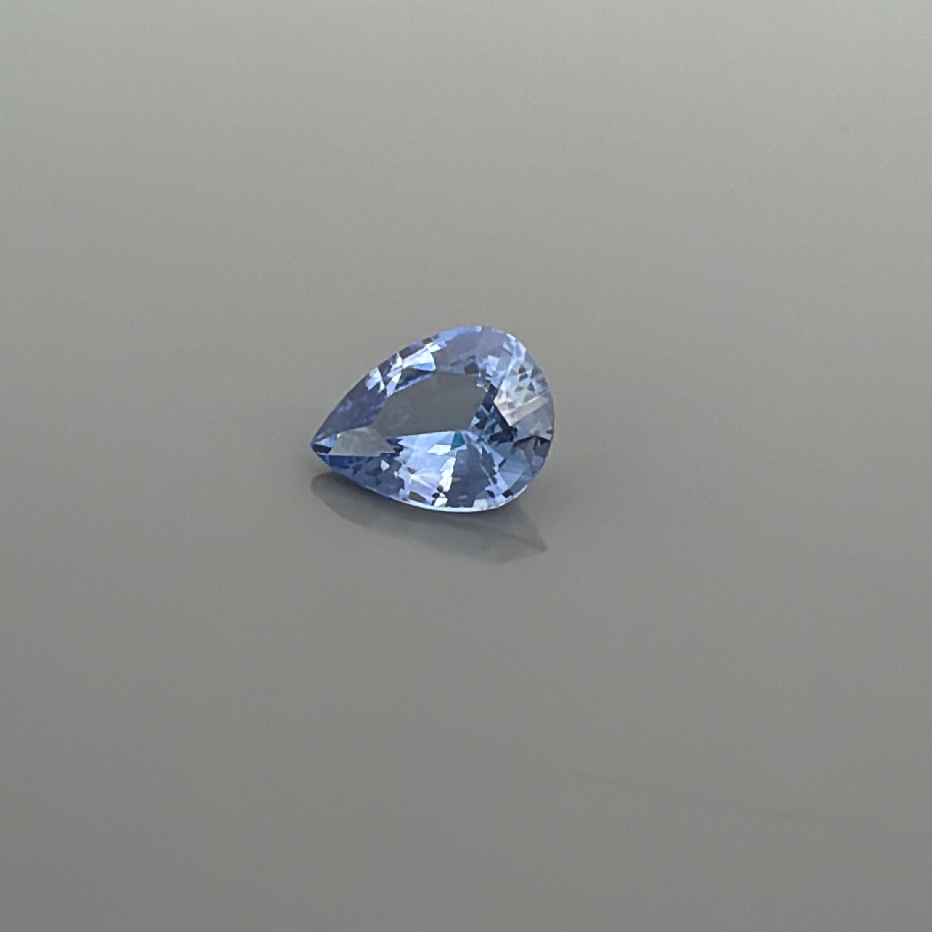 1.36 ct Pear Blue Natural Sapphire