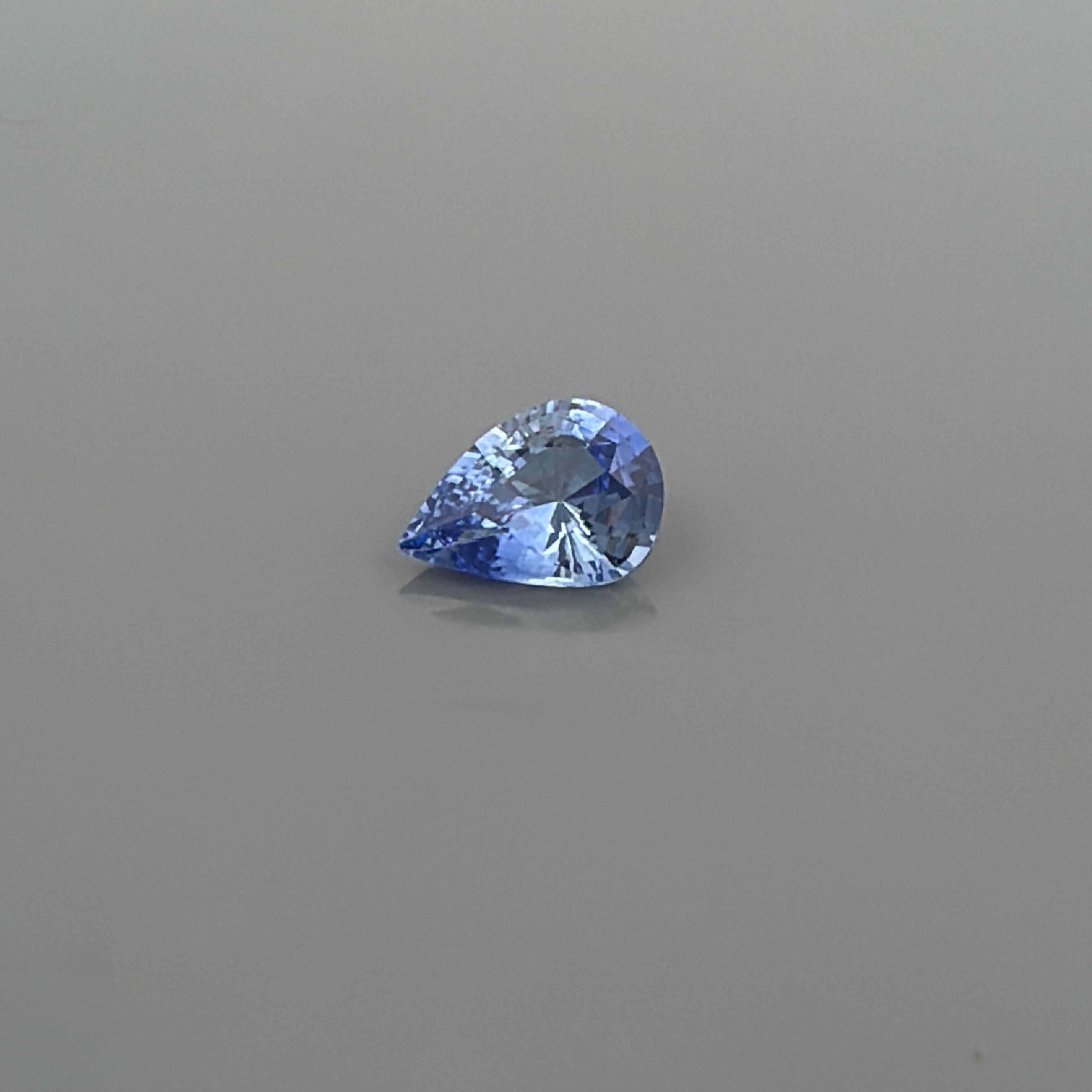 1.02 ct Pear Blue Natural Sapphire