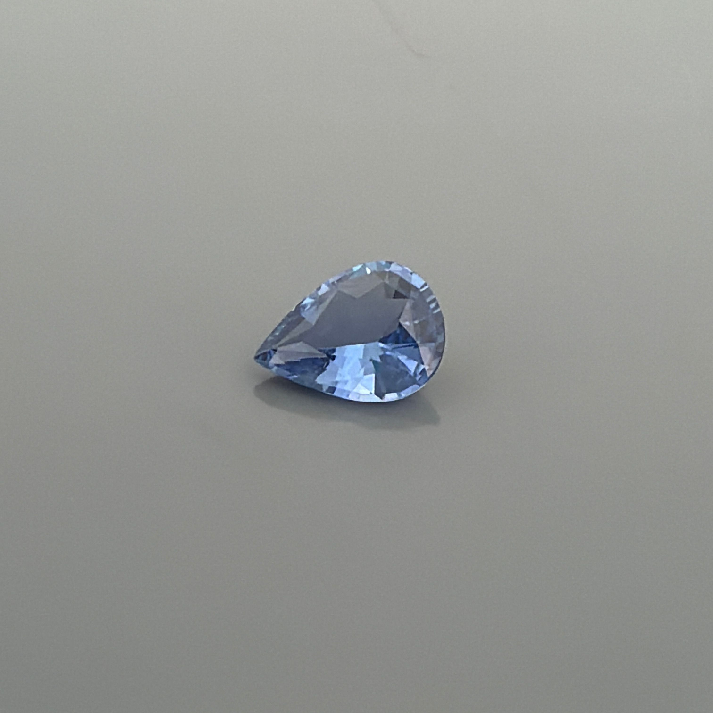 1.30 ct Pear Blue Natural Sapphire