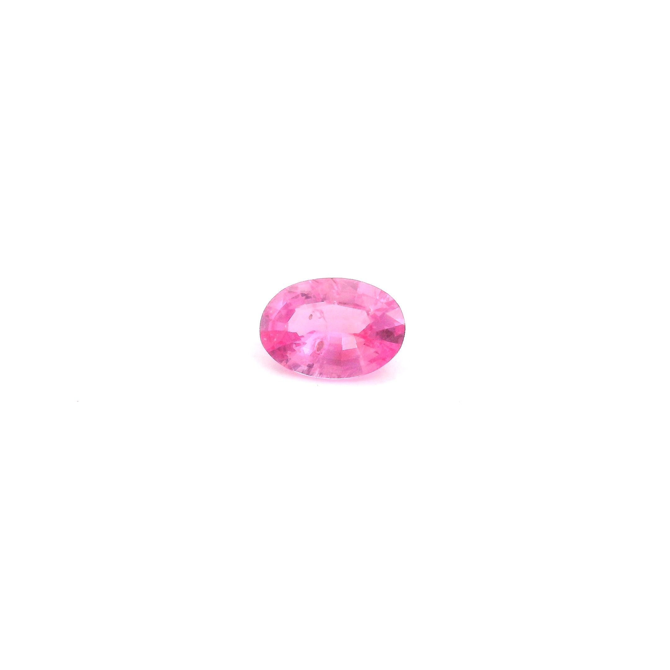 0.51 ct Oval Pink Natural Sapphire