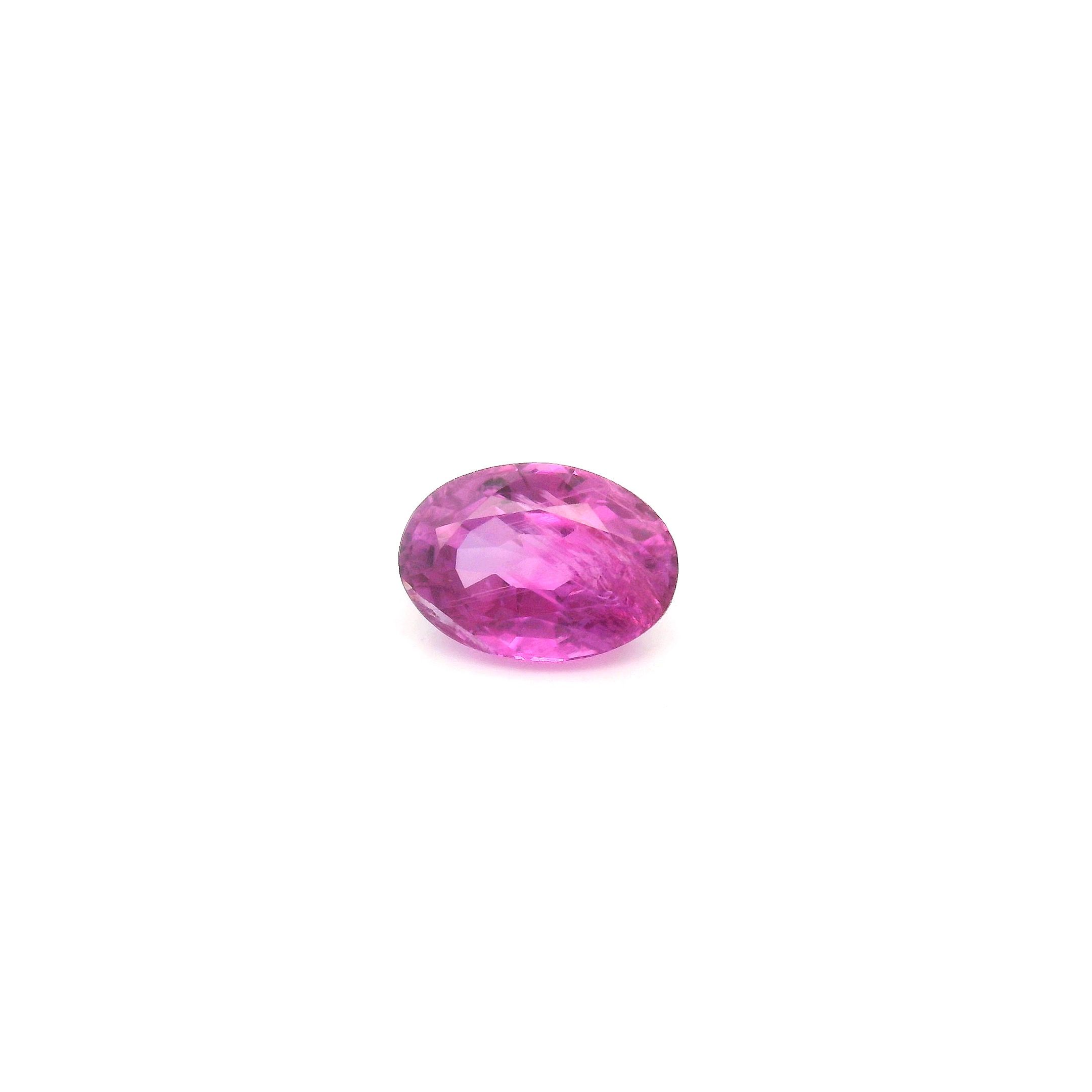 1.04 ct Oval Pink Natural Sapphire