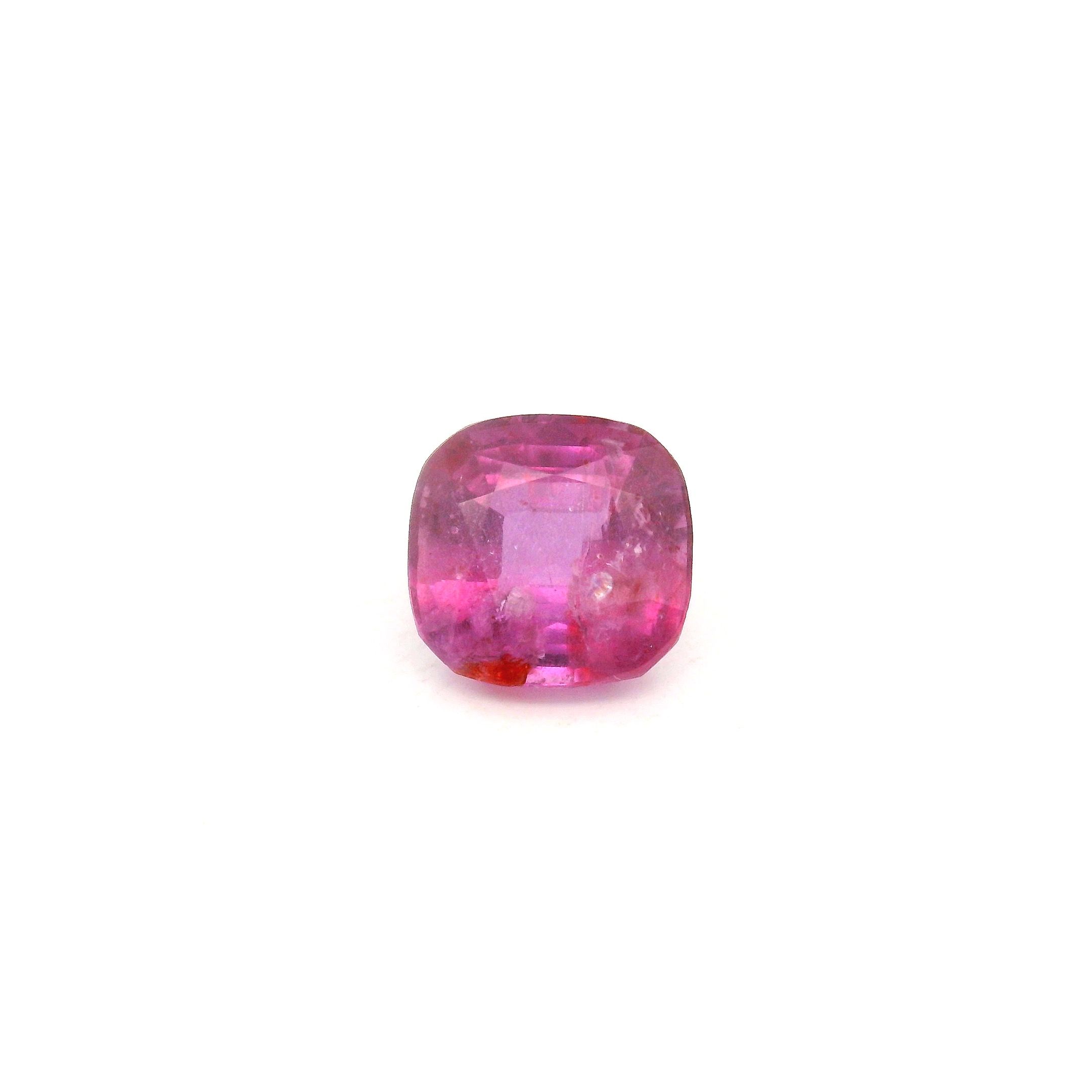2.10 ct Cushion Pink Natural Sapphire