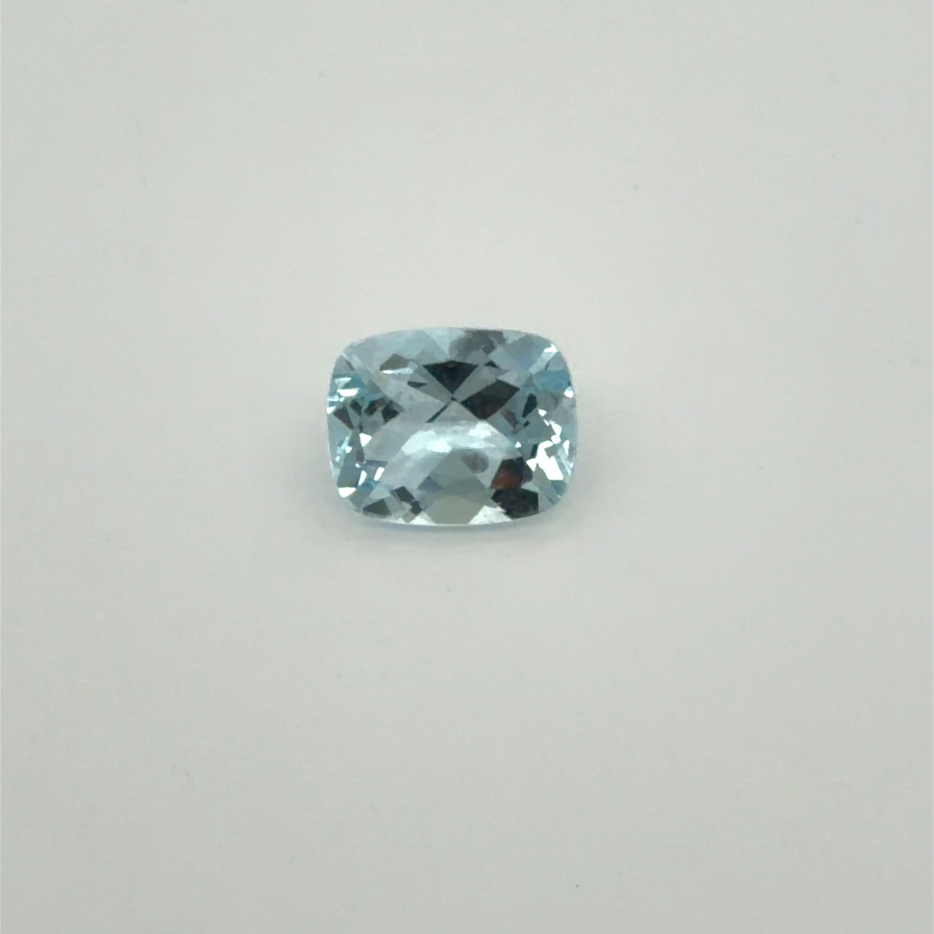 2.82 ct Cushion Blue Natural Aquamarine